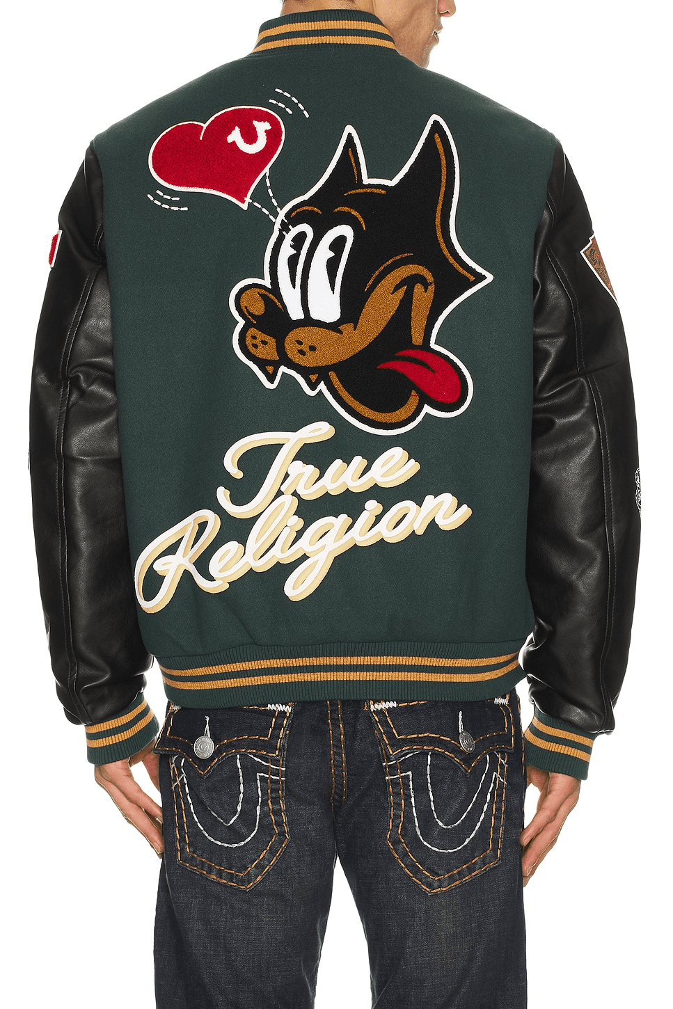 Cat Lover Varsity Jacket - Image 1