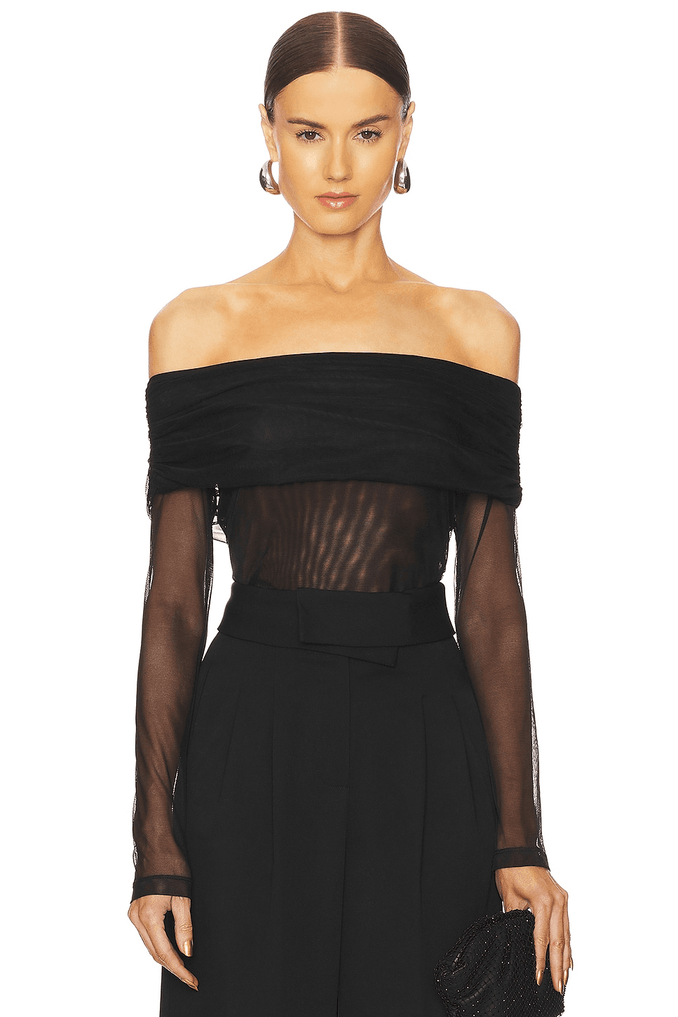 Sunset Mesh Top - Image 1