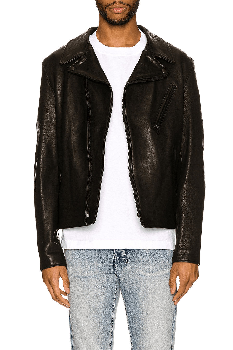 Raven Lambskin Perfecto - Image 1