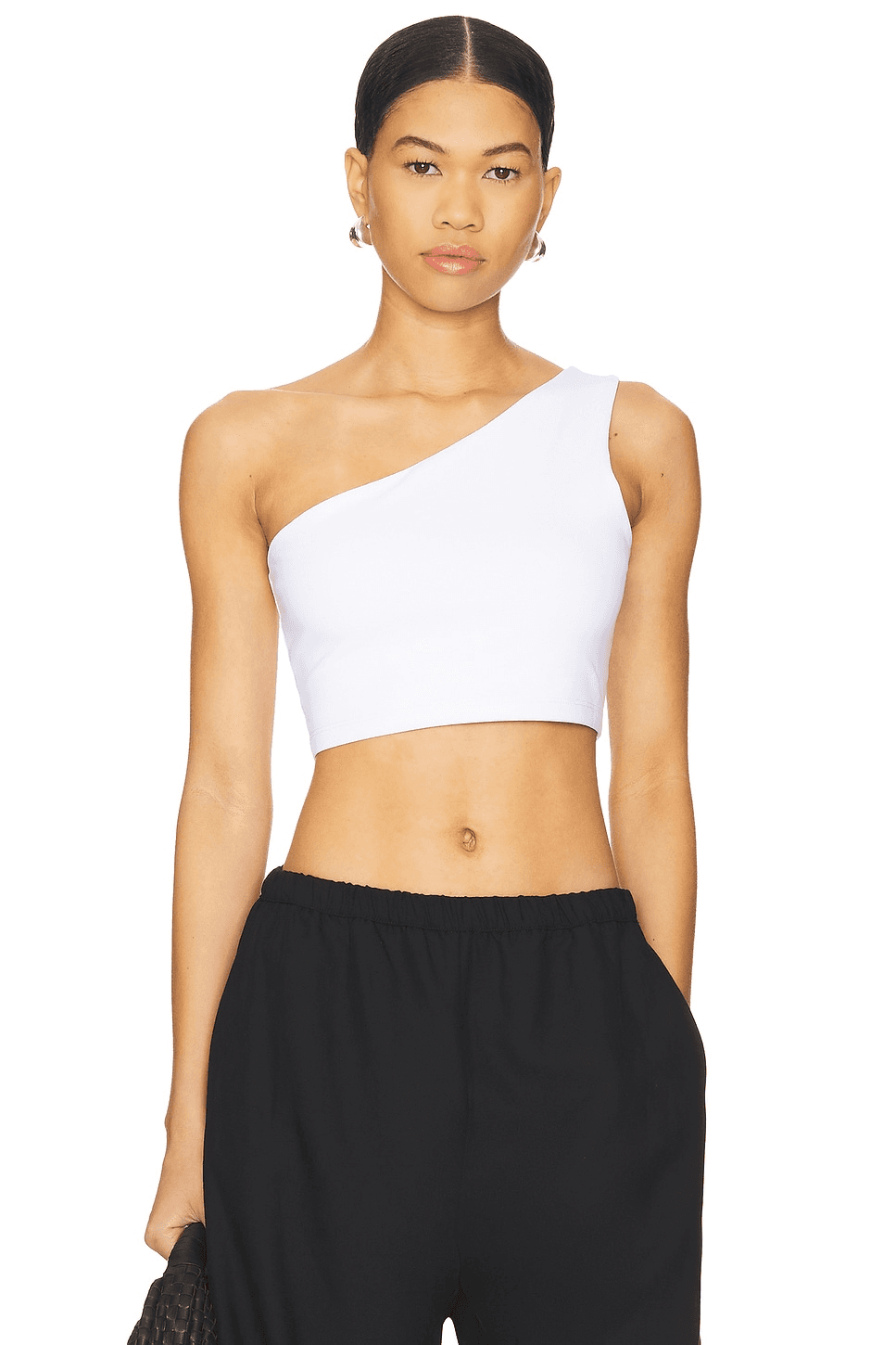 One Shoulder Crop Top - Image 1
