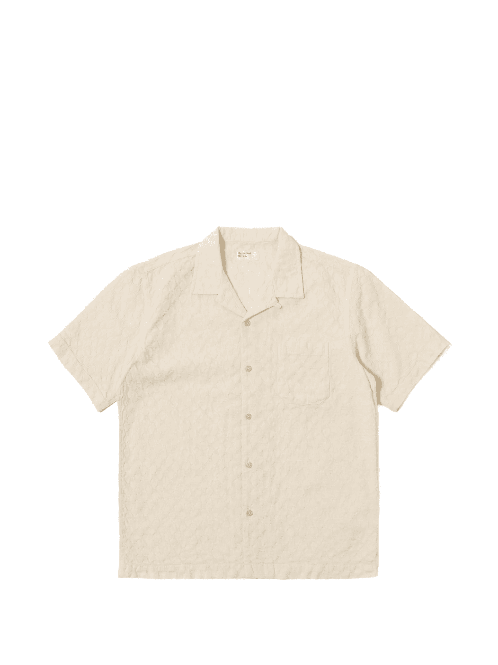 textured short-sleeve shirt - Image 1