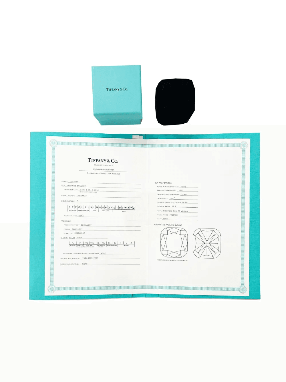 platinum Novo engagement ring - Image 1