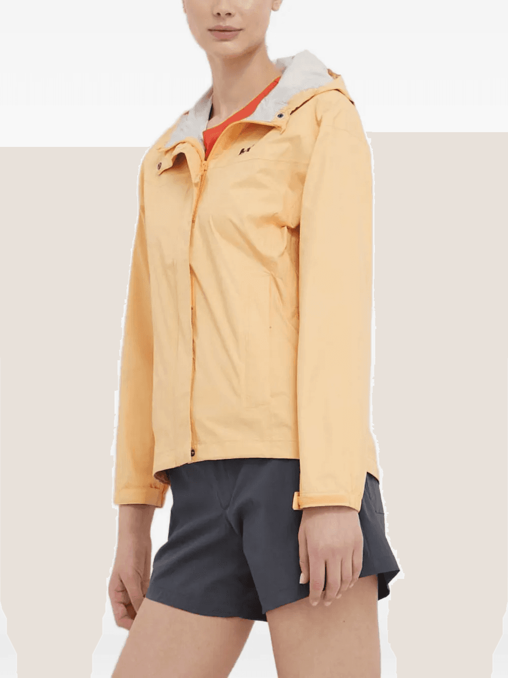 hooded logo-detail jacket - Image 1