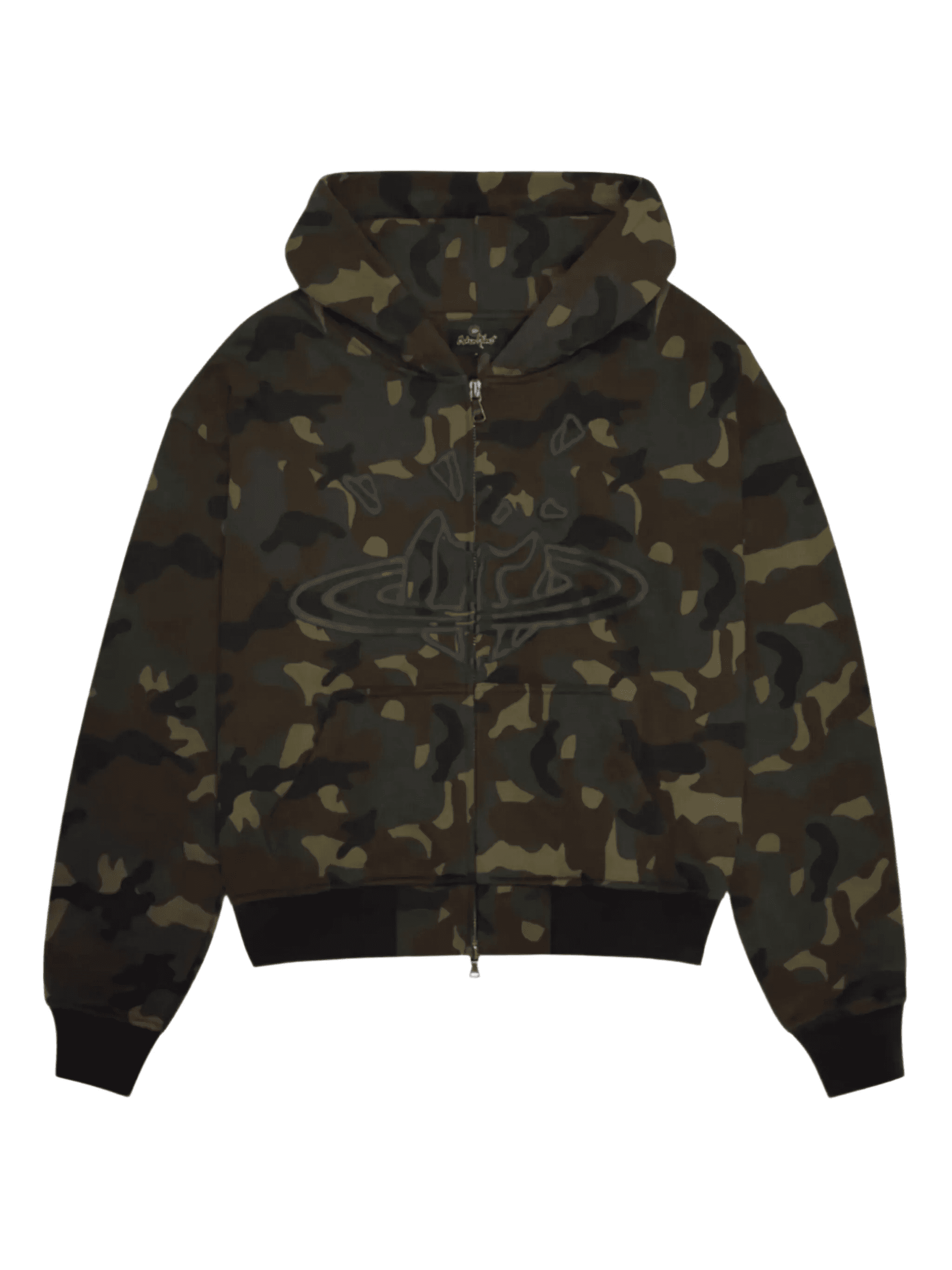 planet zip-up hoodie - Image 1