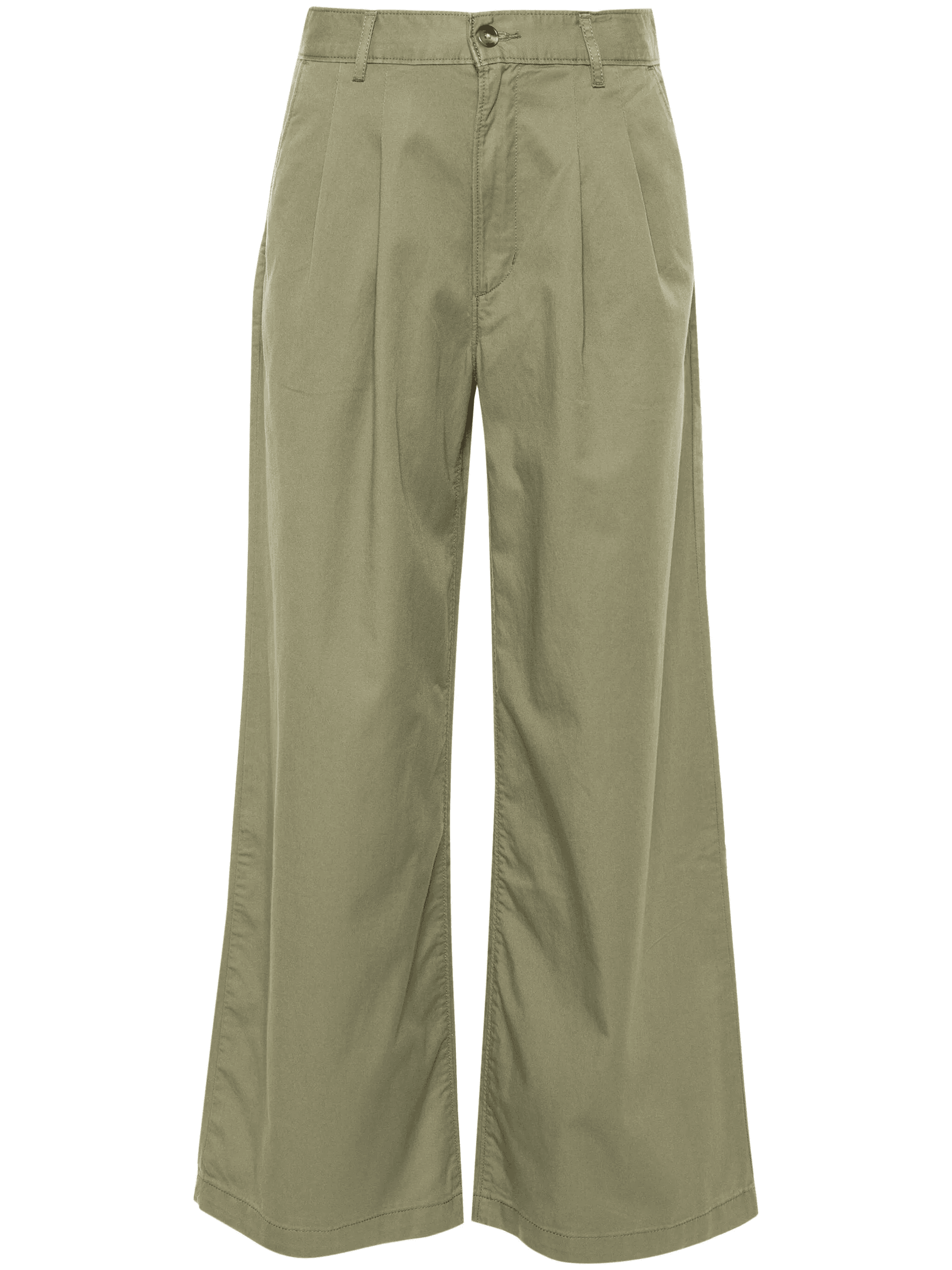 pleat-detail wide-leg trousers - Image 1