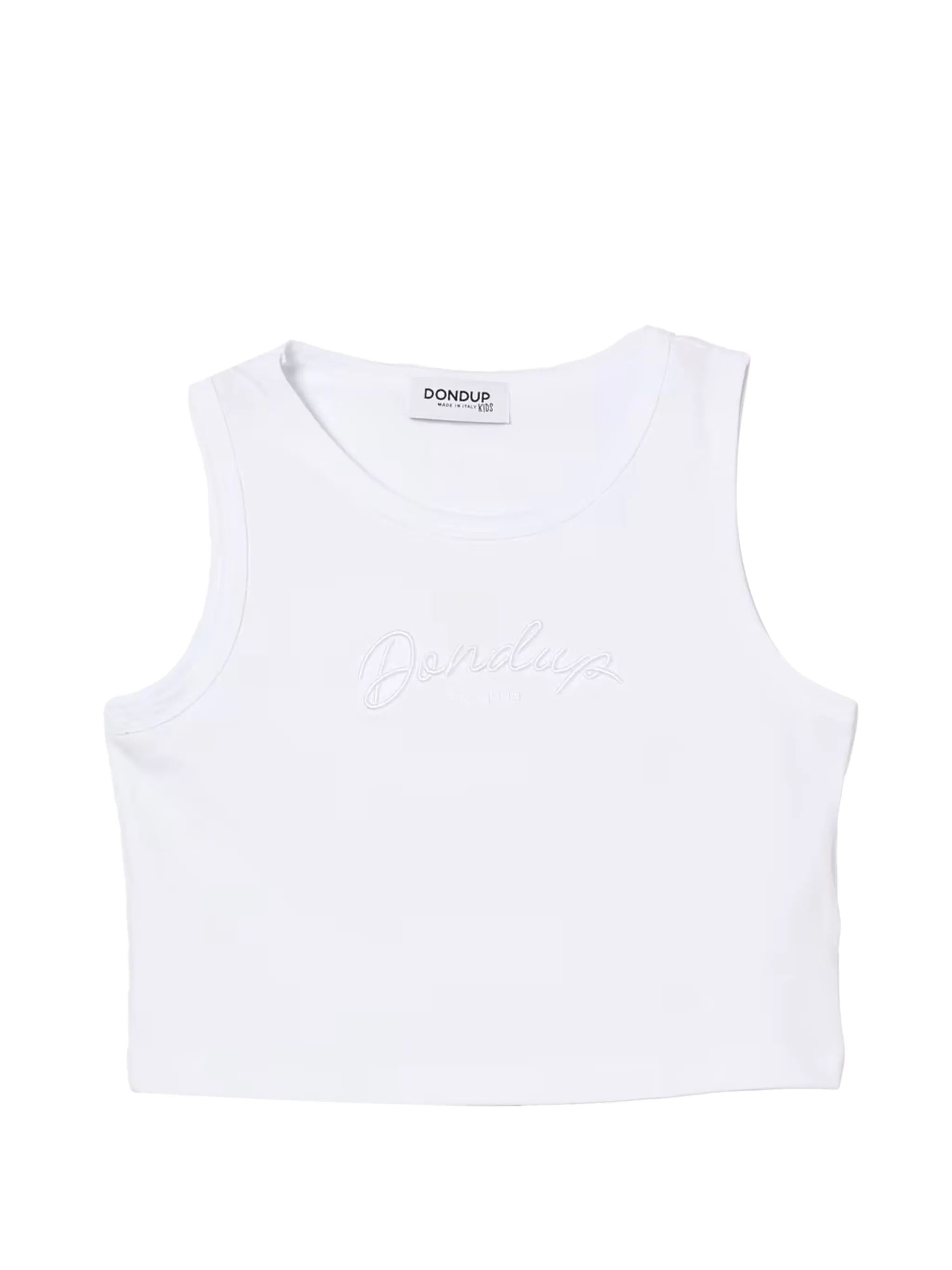 embroidered sleeveless top - Image 1