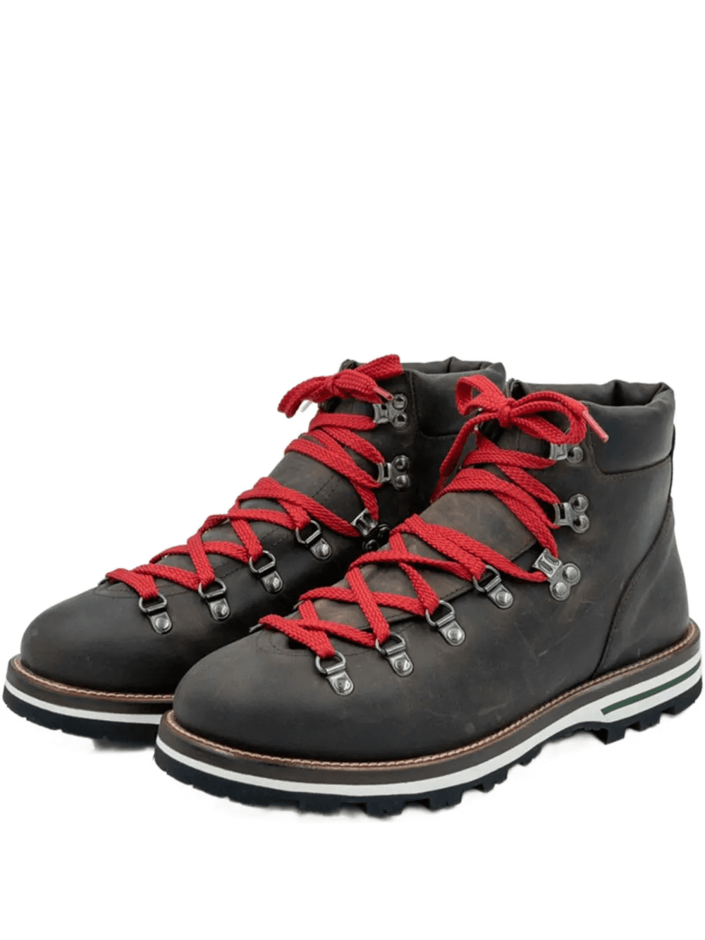 lace-up leather boots - Image 1