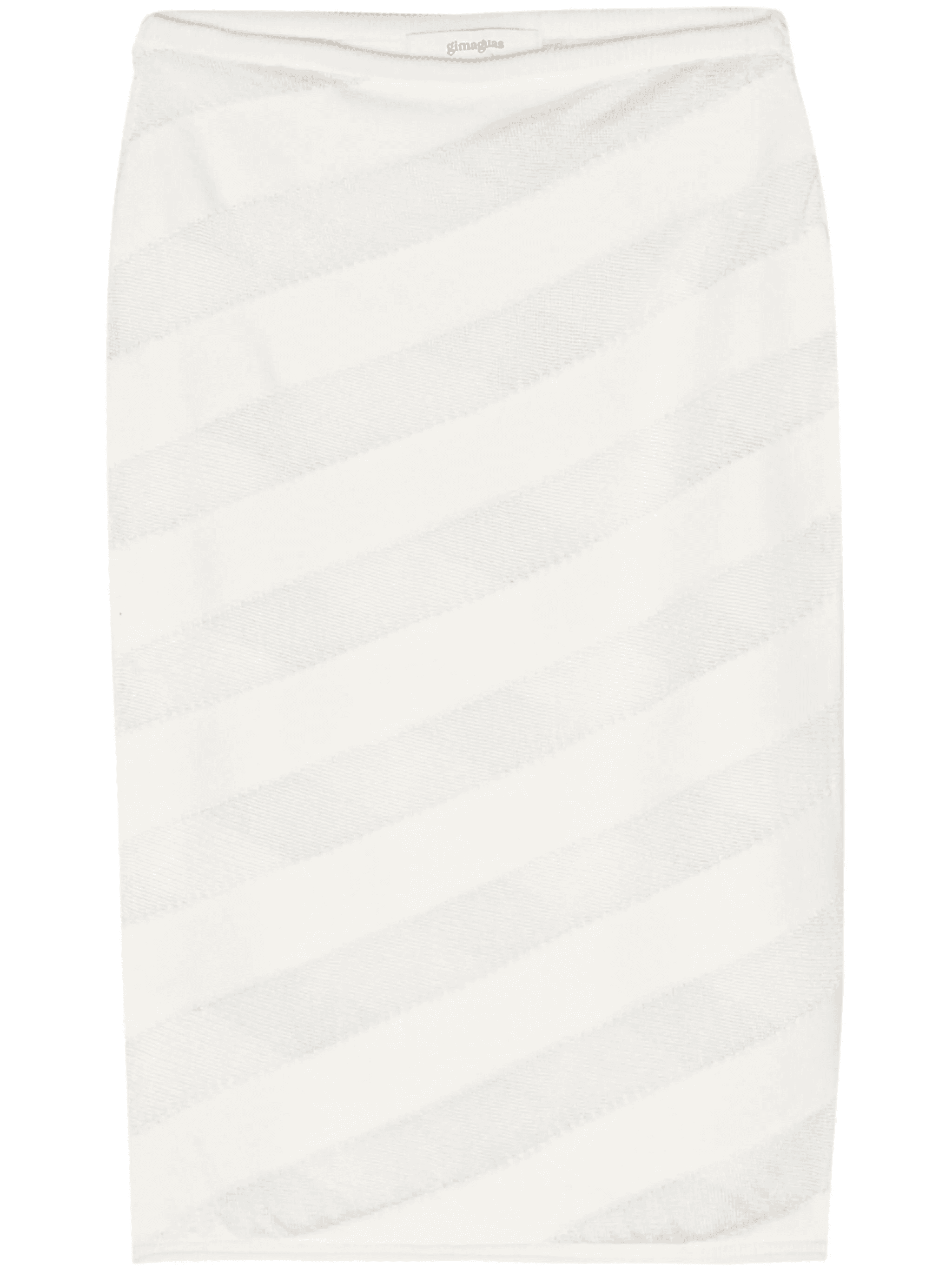 Zebara semi-sheer panel skirt - Image 1