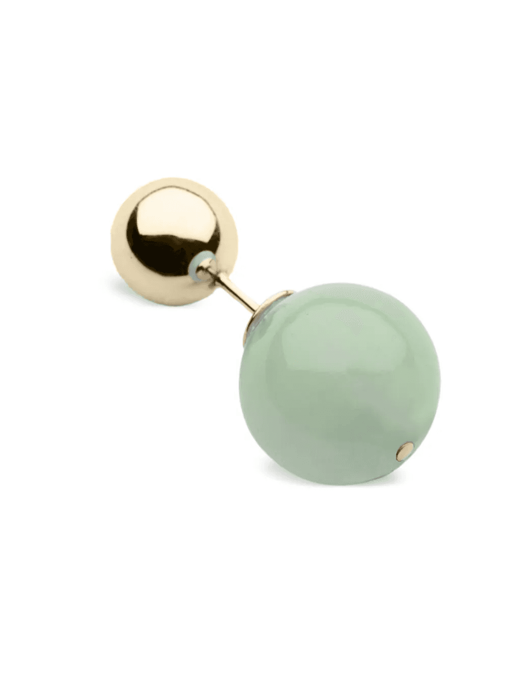 Bolas Duo aventurine earring - Image 1
