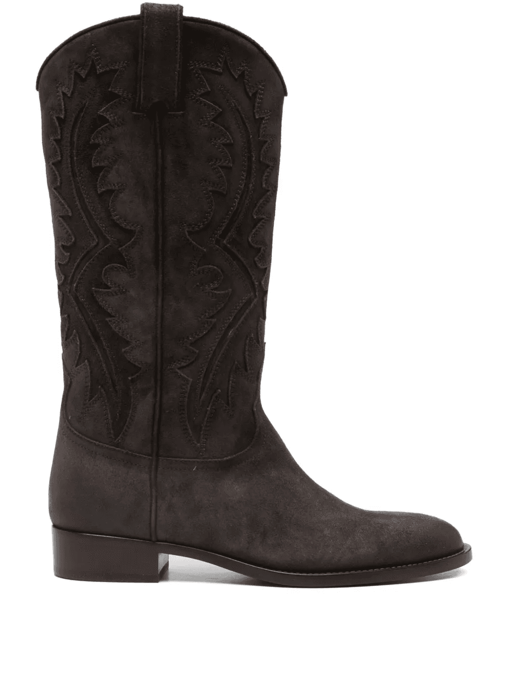 suede appliqué boots - Image 1