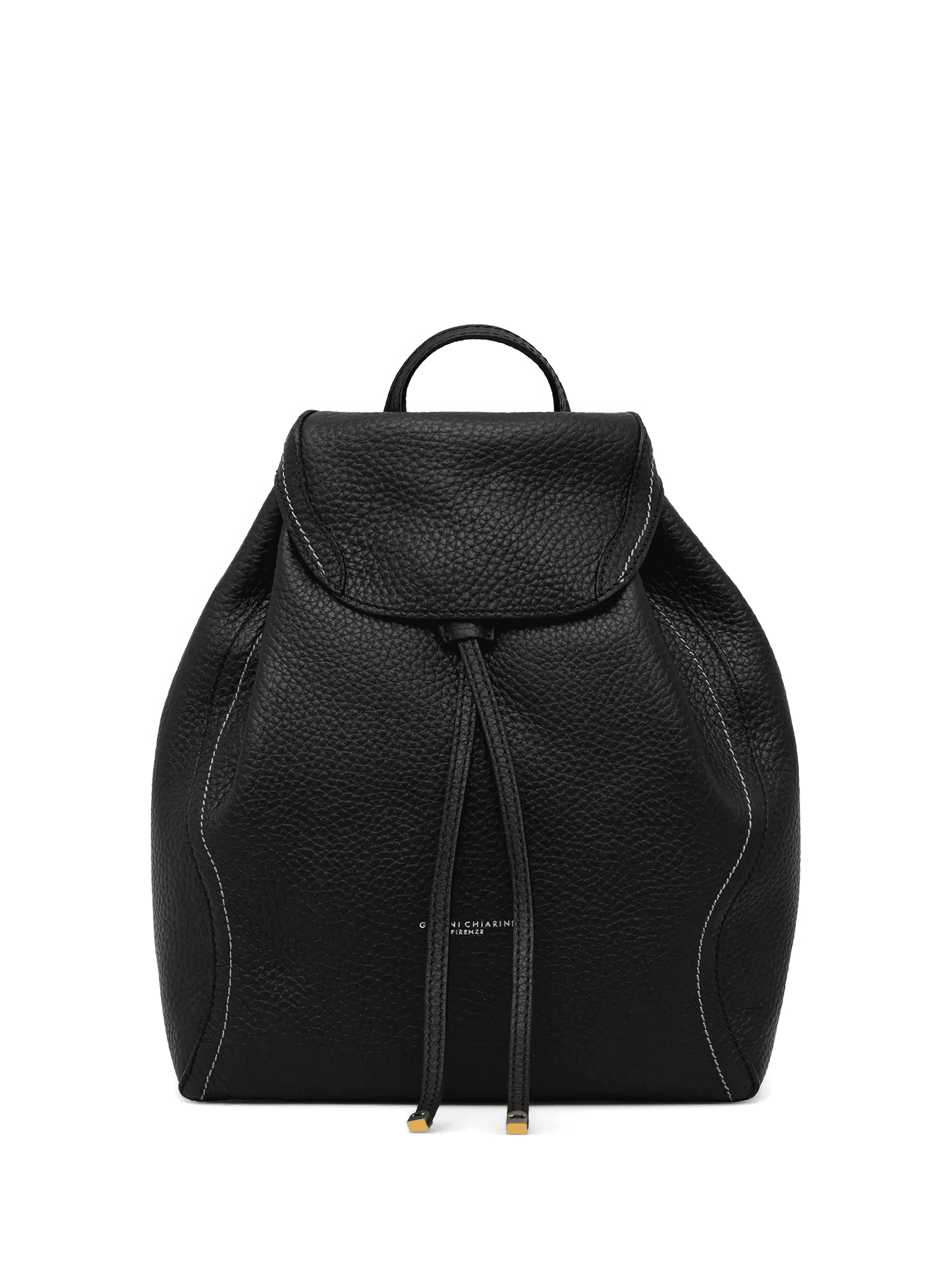 drawstring leather backpack - Image 1
