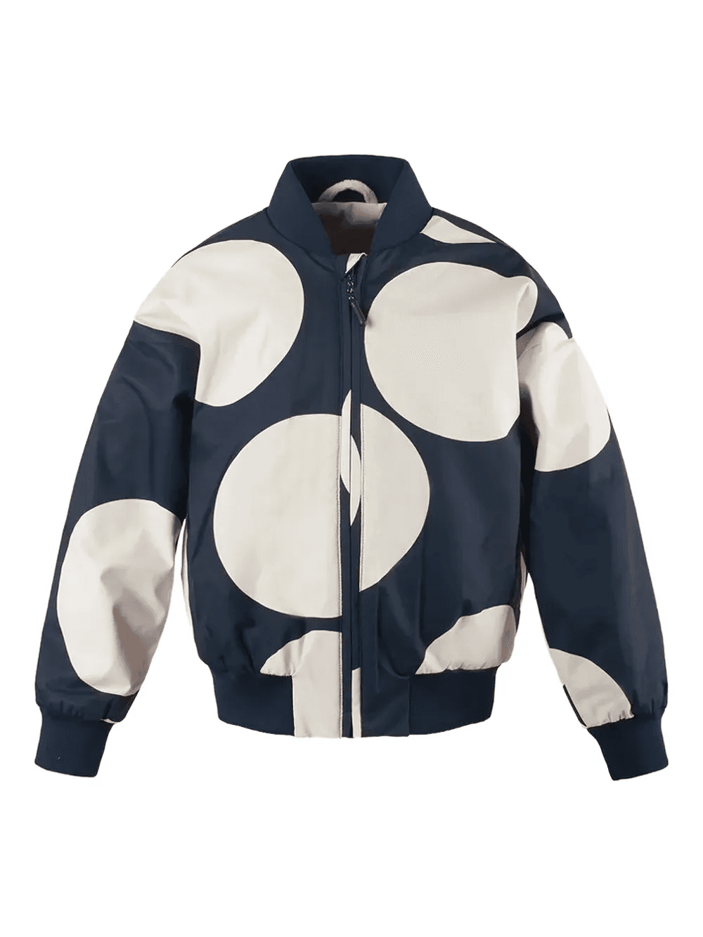 Pig Out polka-dot bomber jacket - Image 1