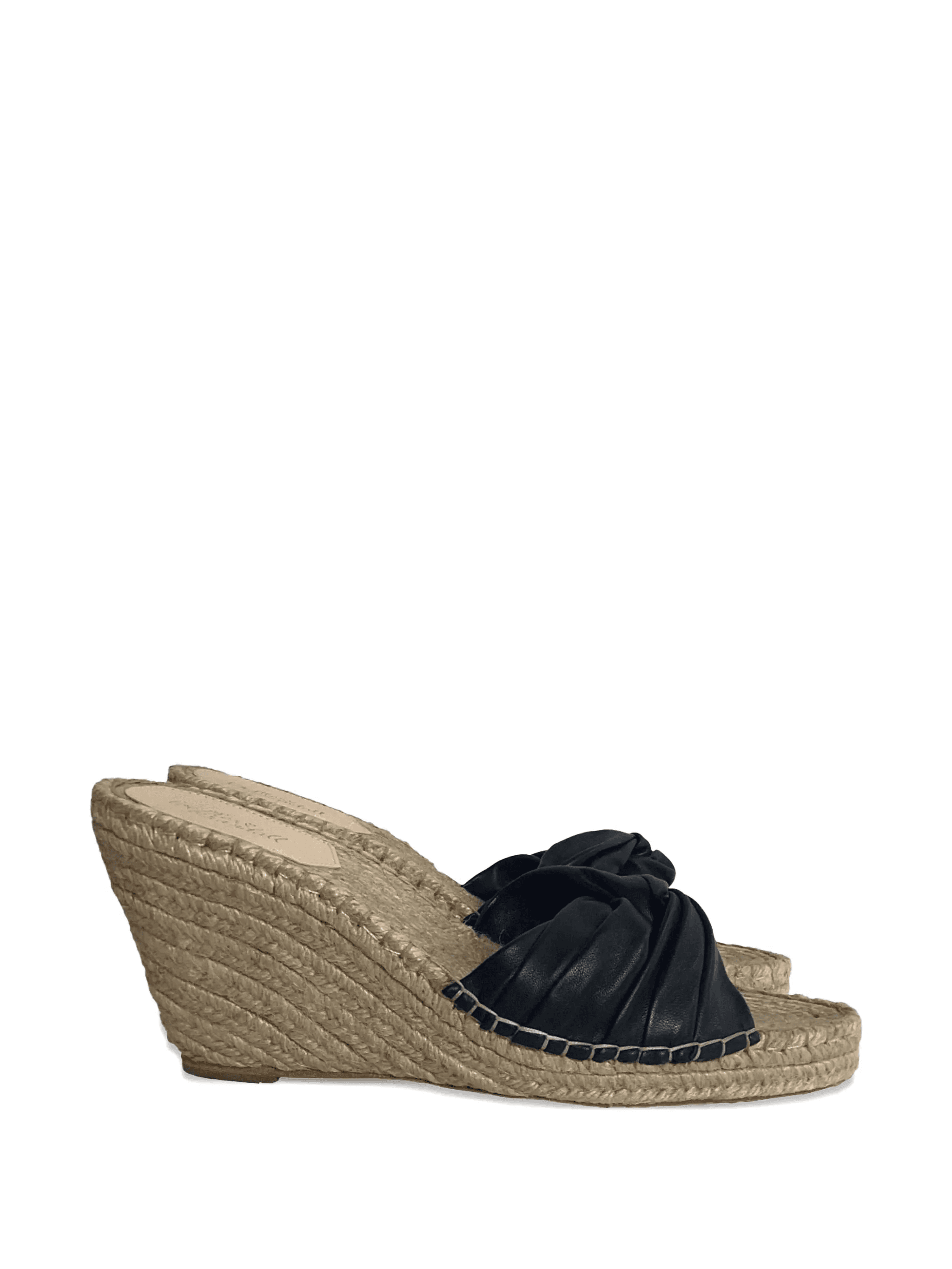 knotted wedge sandals - Image 1