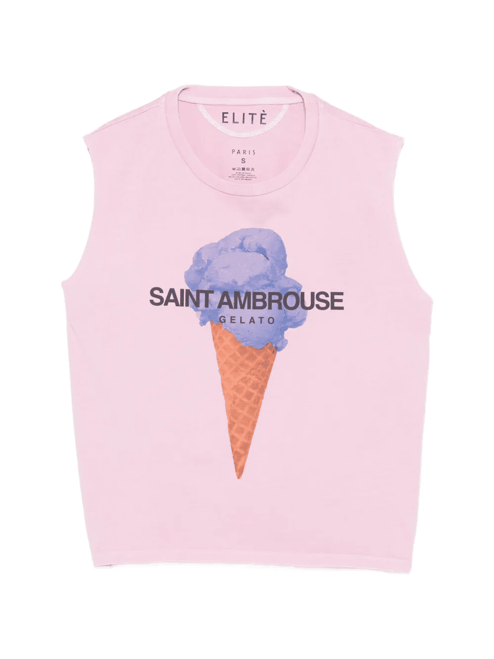 gelato-graphic vest - Image 1