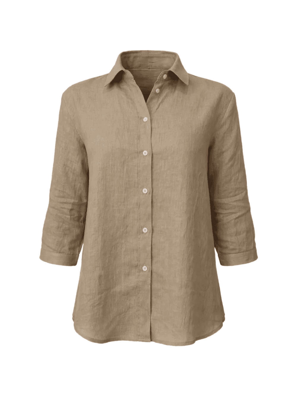 buttoned long-sleeve shirt - Image 1