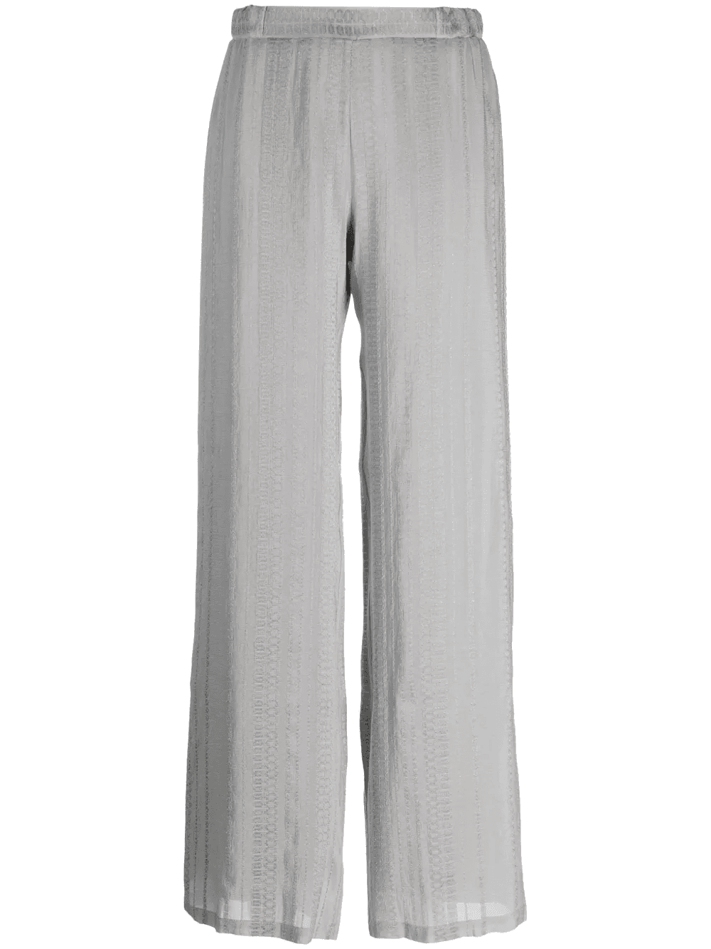 high-waisted wide-leg trousers - Image 1