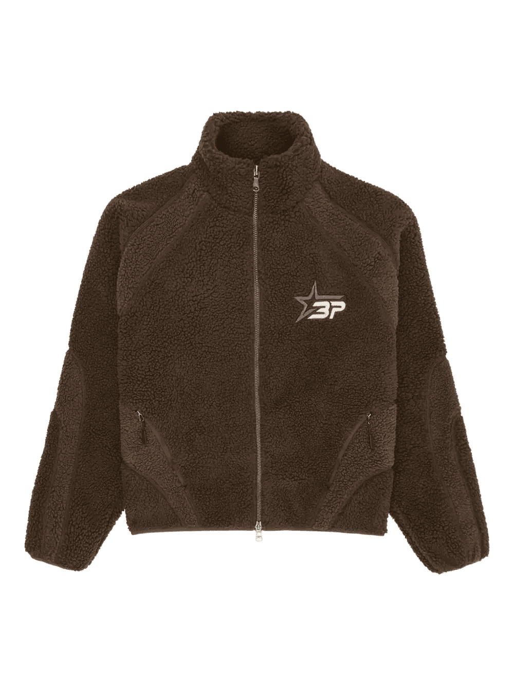 half-zip fleece jacket - Image 1