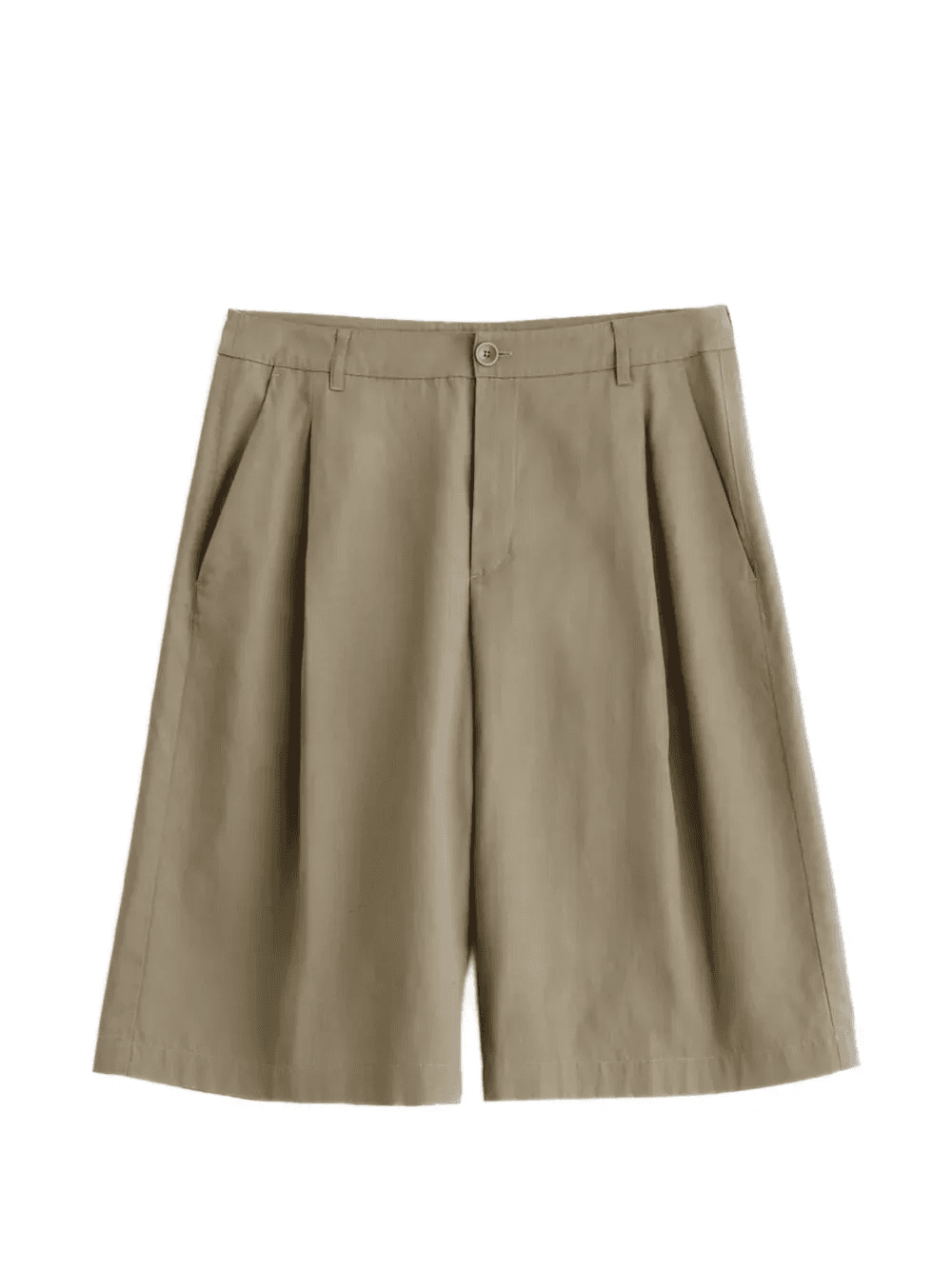 Juno pleated tailored shorts - Image 1