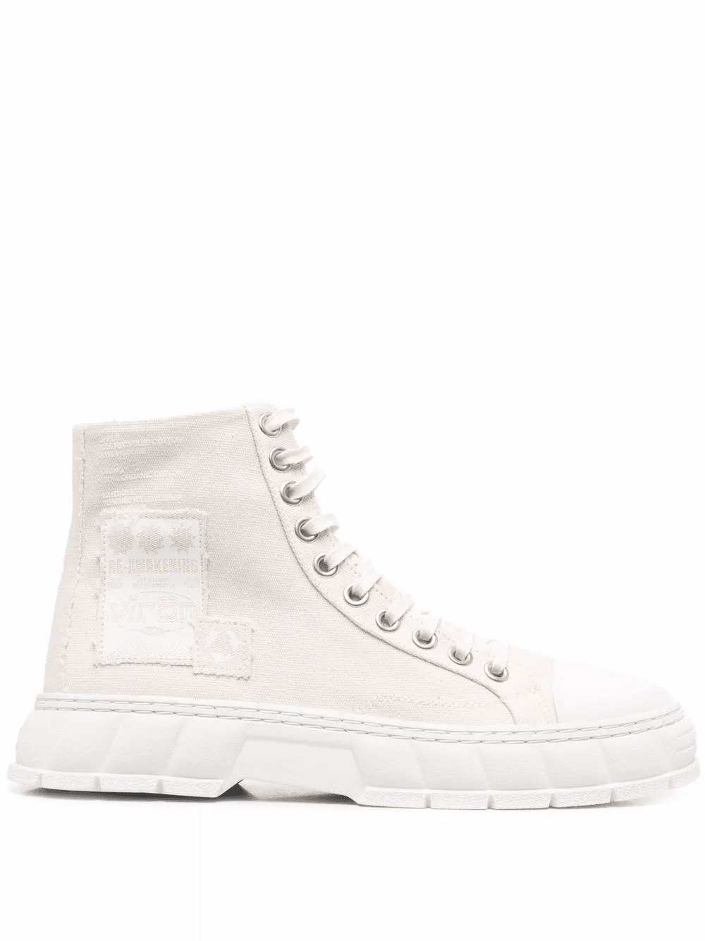 high-top canvas sneakers - Image 1