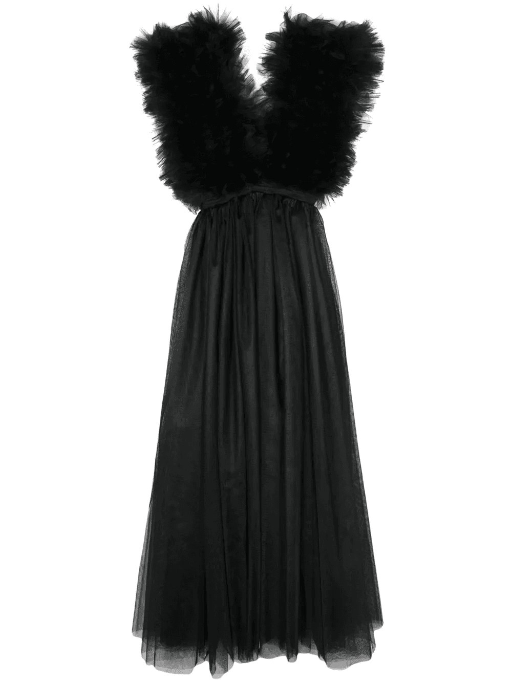 x Lia Aram tulle maxi dress - Image 1