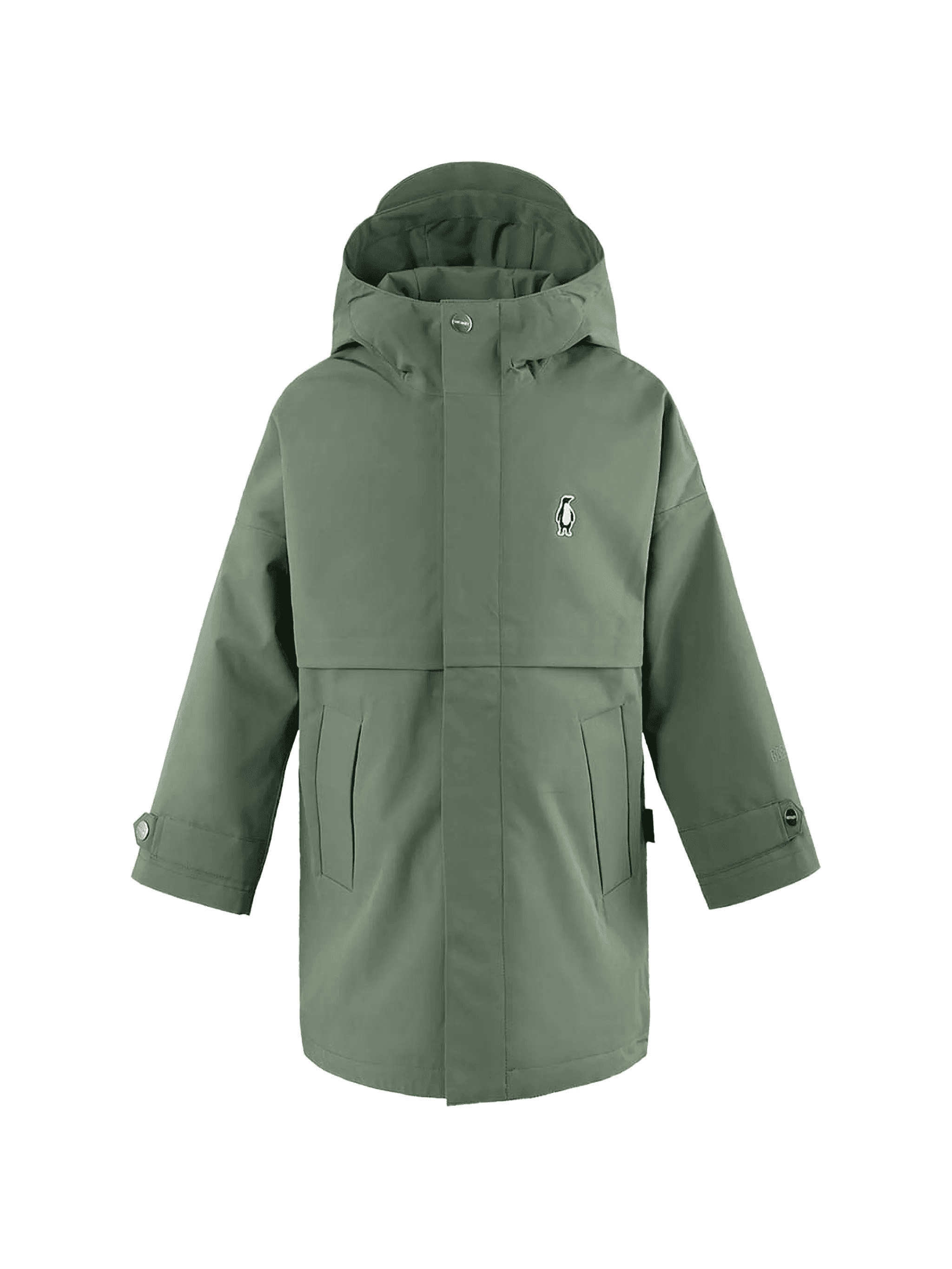 Tiger Eye hooded puffer jacket - Image 1