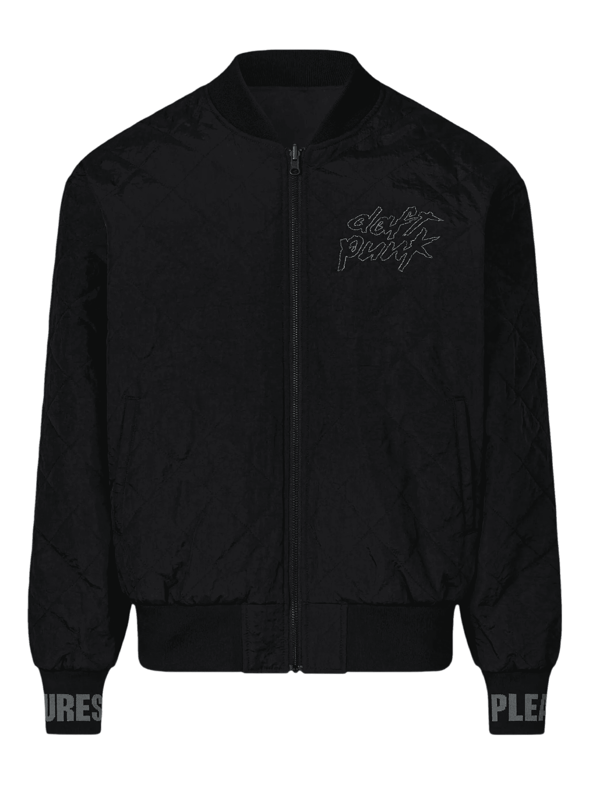 graphic-print reversible bomber jacket - Image 1