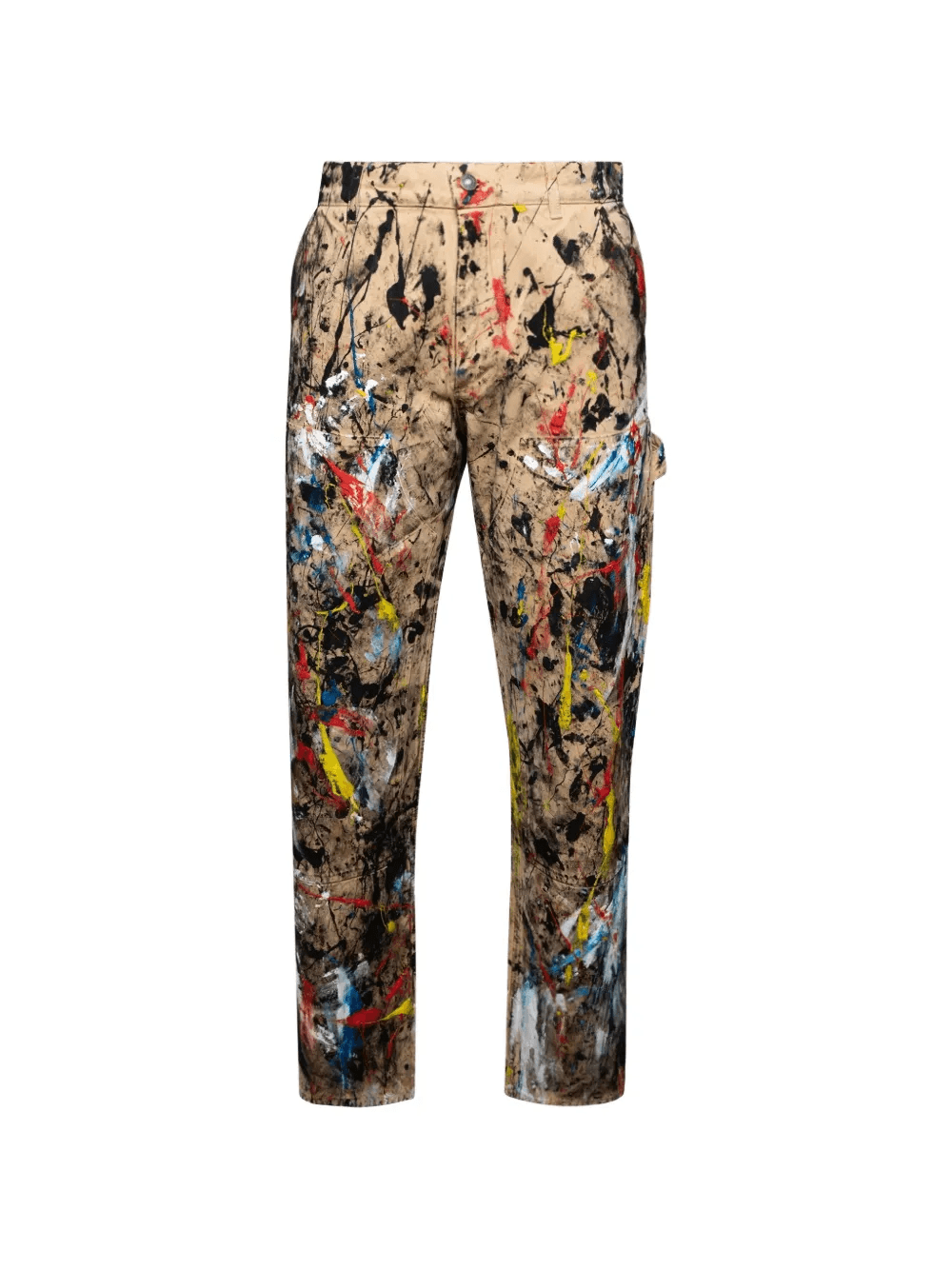 hand painted double-knee trousers - Image 1