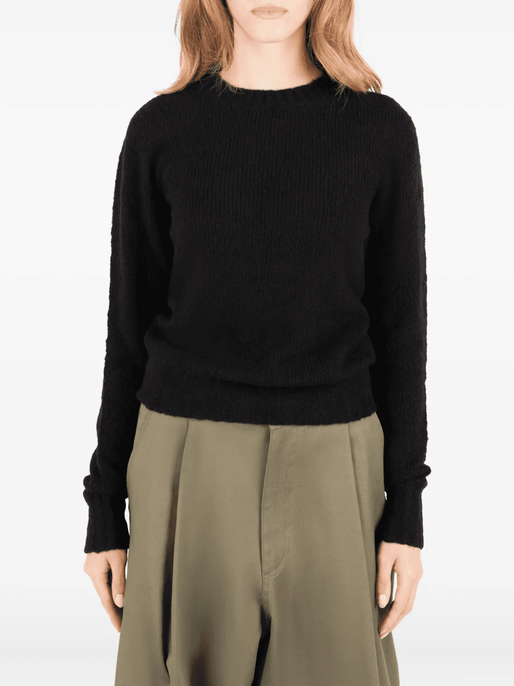 Peggy long-sleeve knitted sweater - Image 1