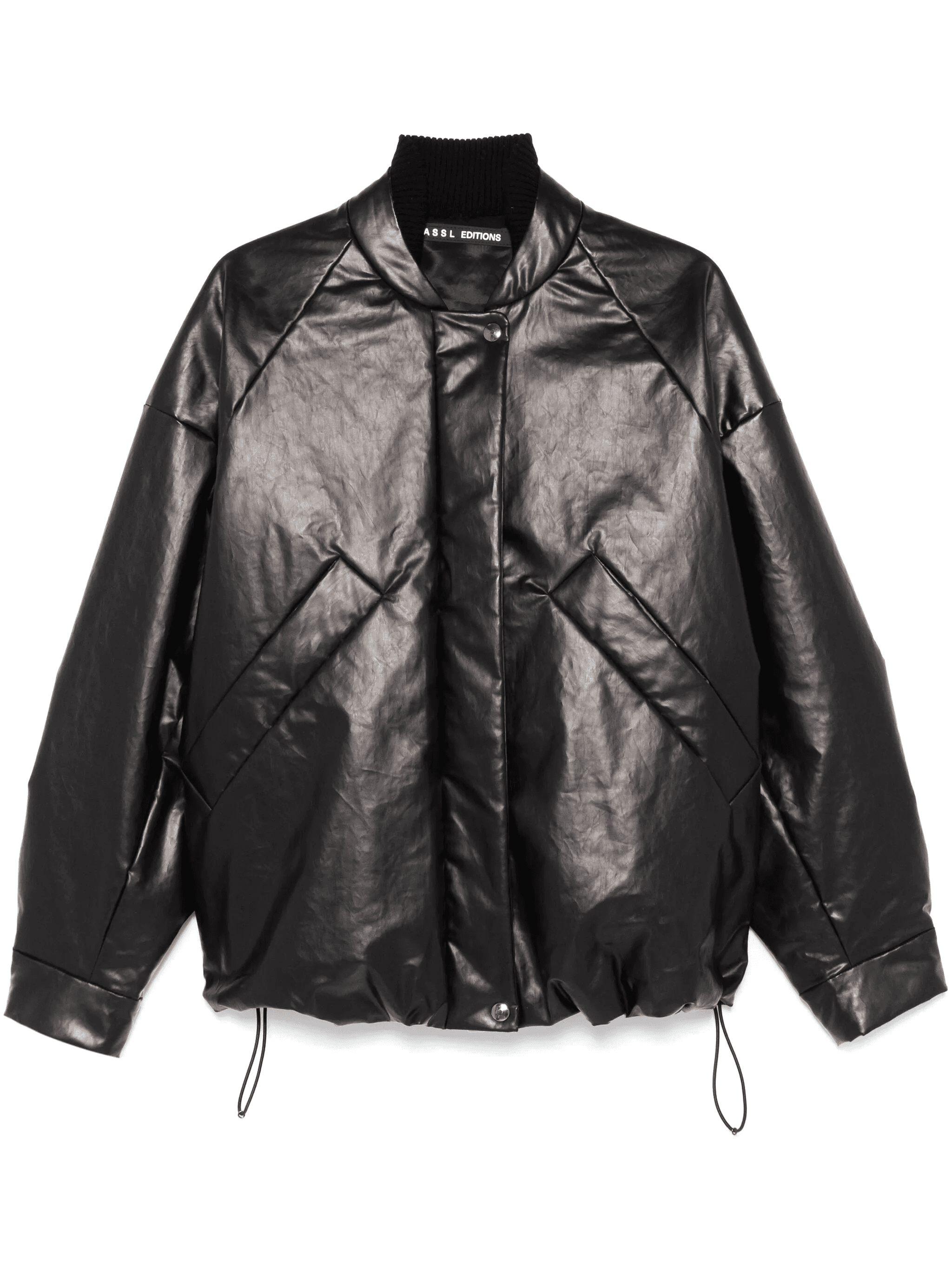 polished bomber jacket - Image 1