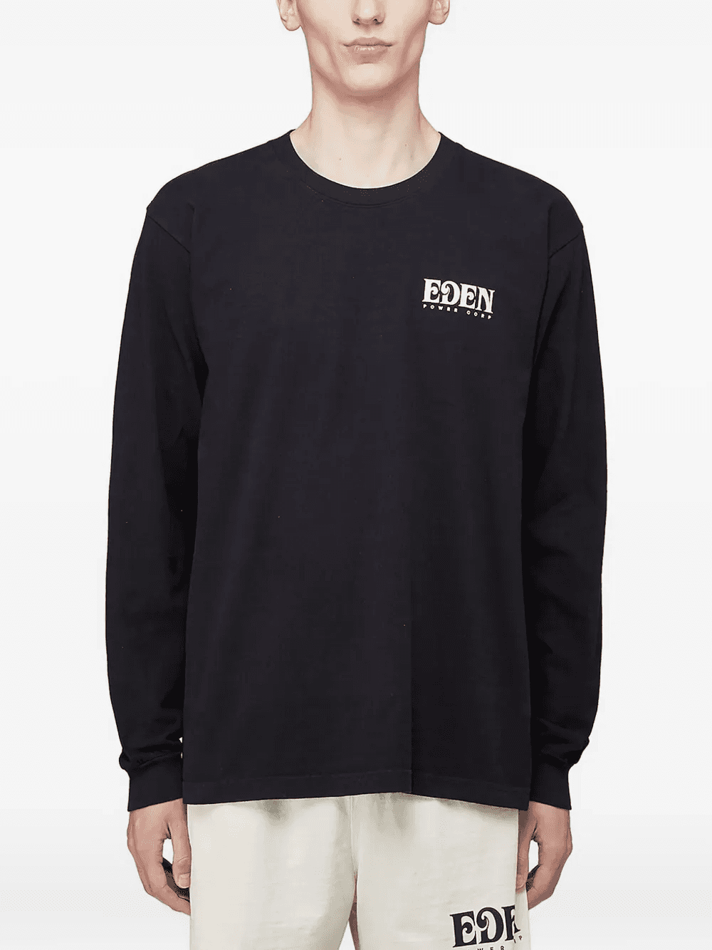 logo-print long-sleeve T-shirt - Image 1