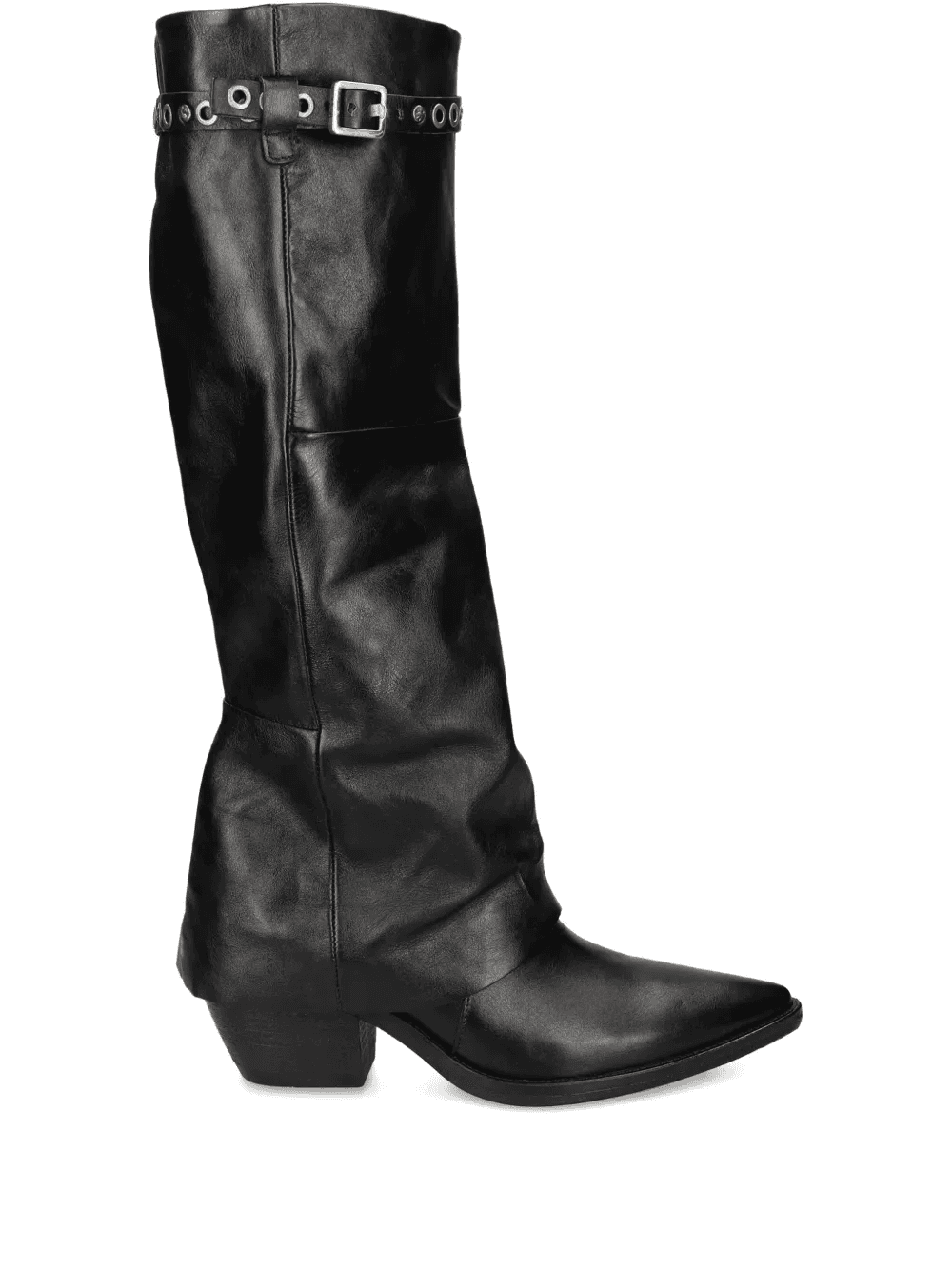 buckle eyelet boots - Image 1