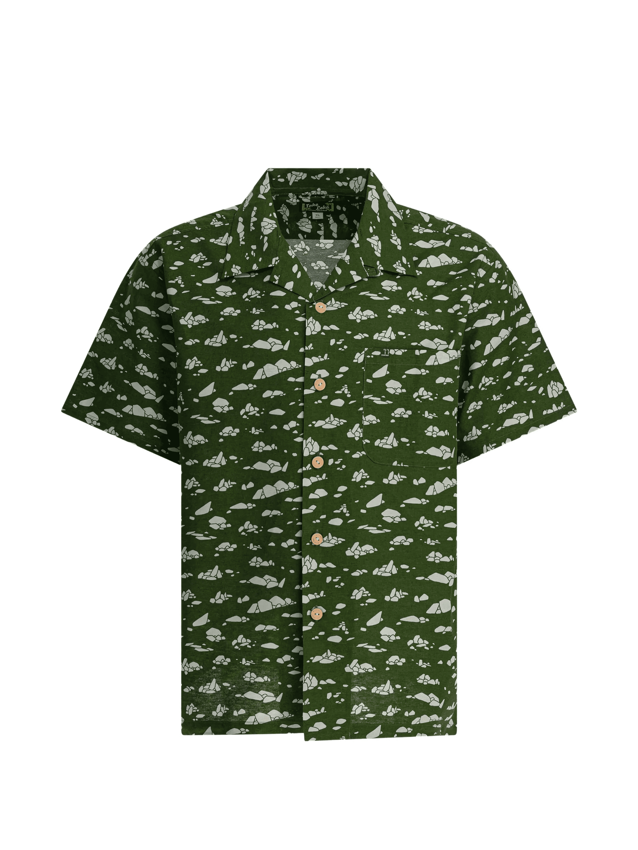buttoned patterned shirt - Image 1