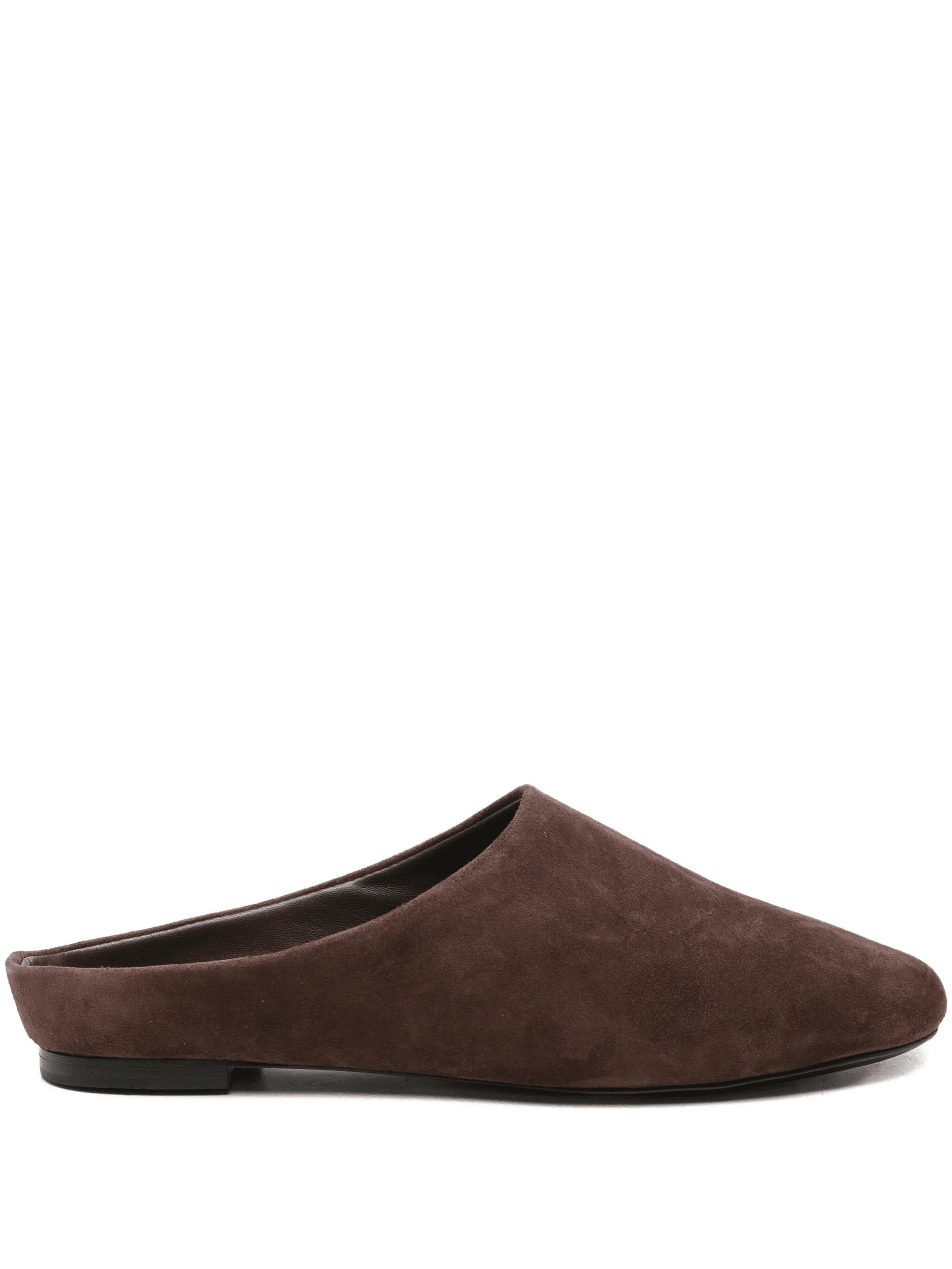 suede backless slippers - Image 1