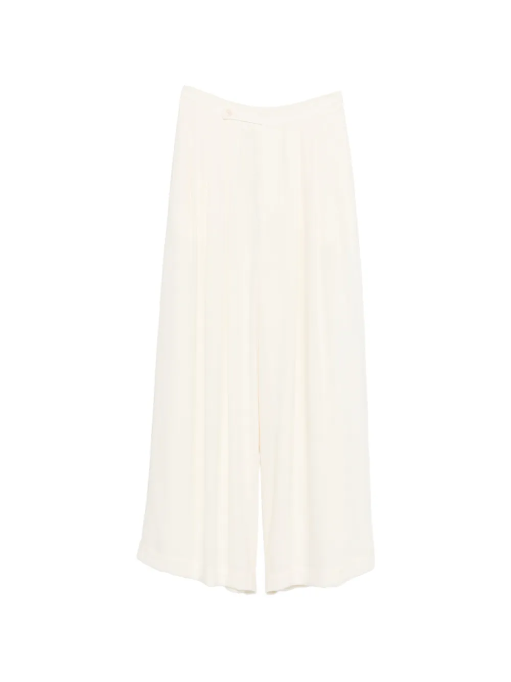 button pleated tailored trousers - Image 1