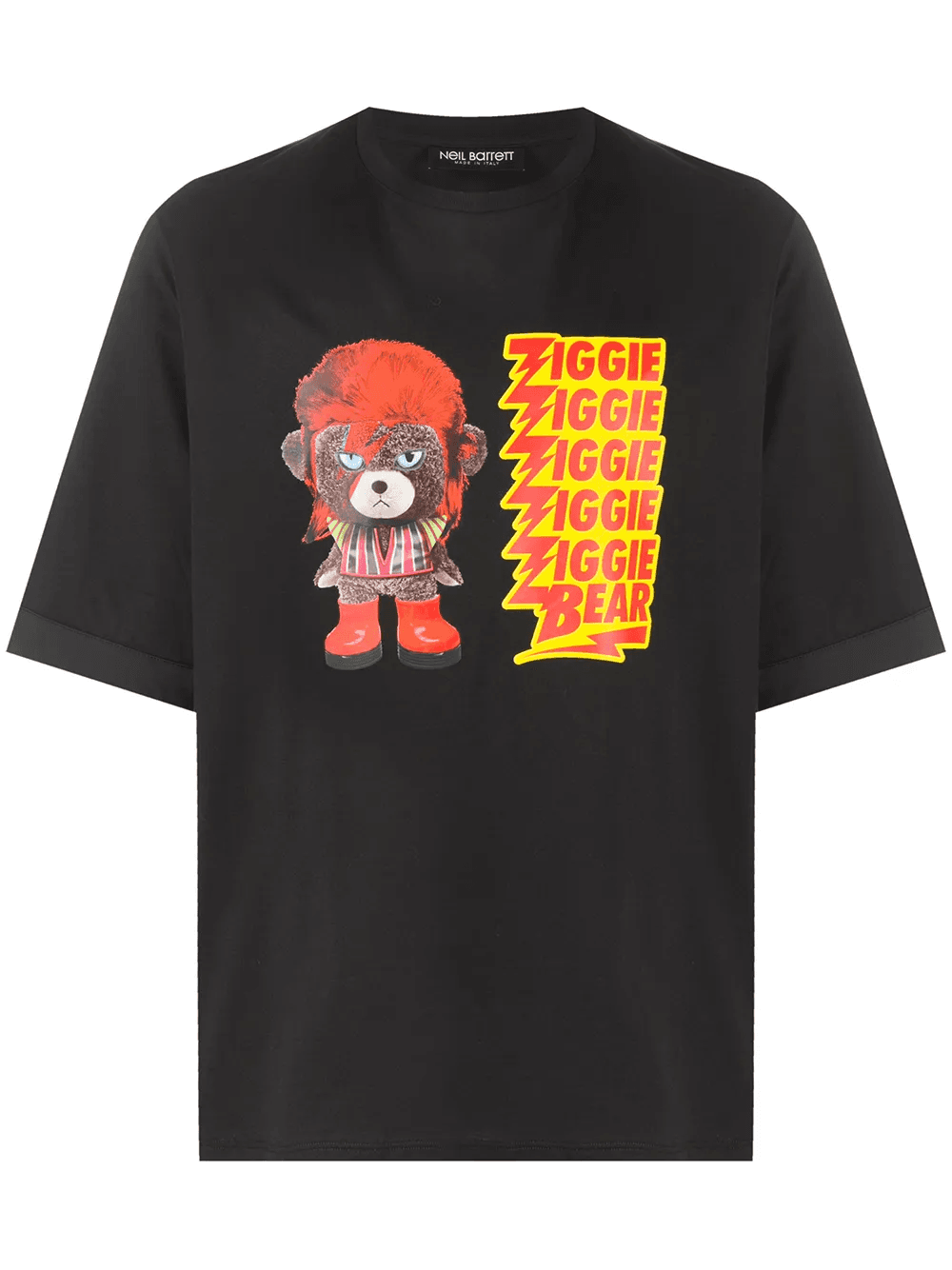 Ziggie bear print cotton T-shirt - Image 1