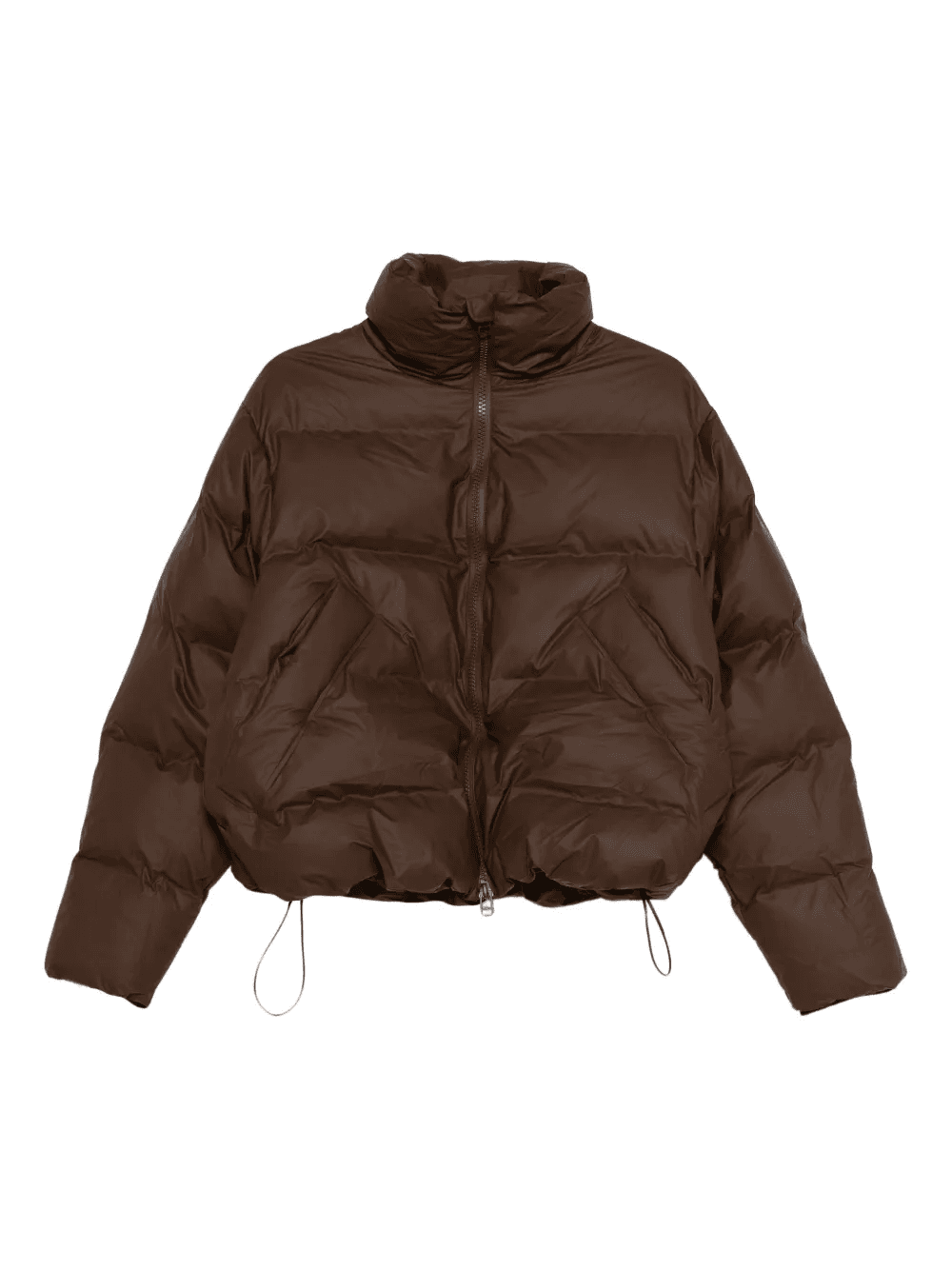 quilted zip-up puffer jacket - Image 1