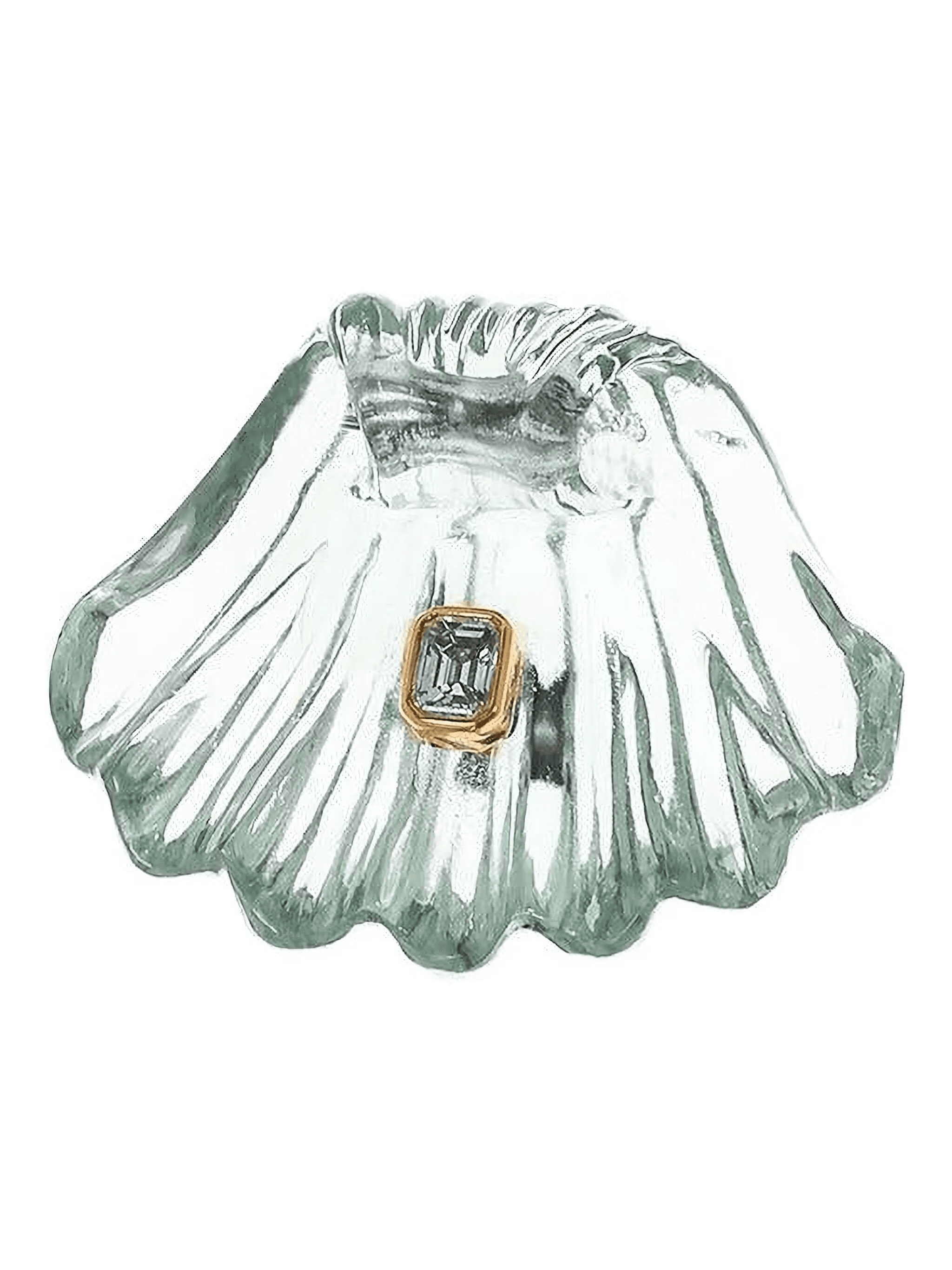 18K rose gold Shell Charm necklace - Image 1