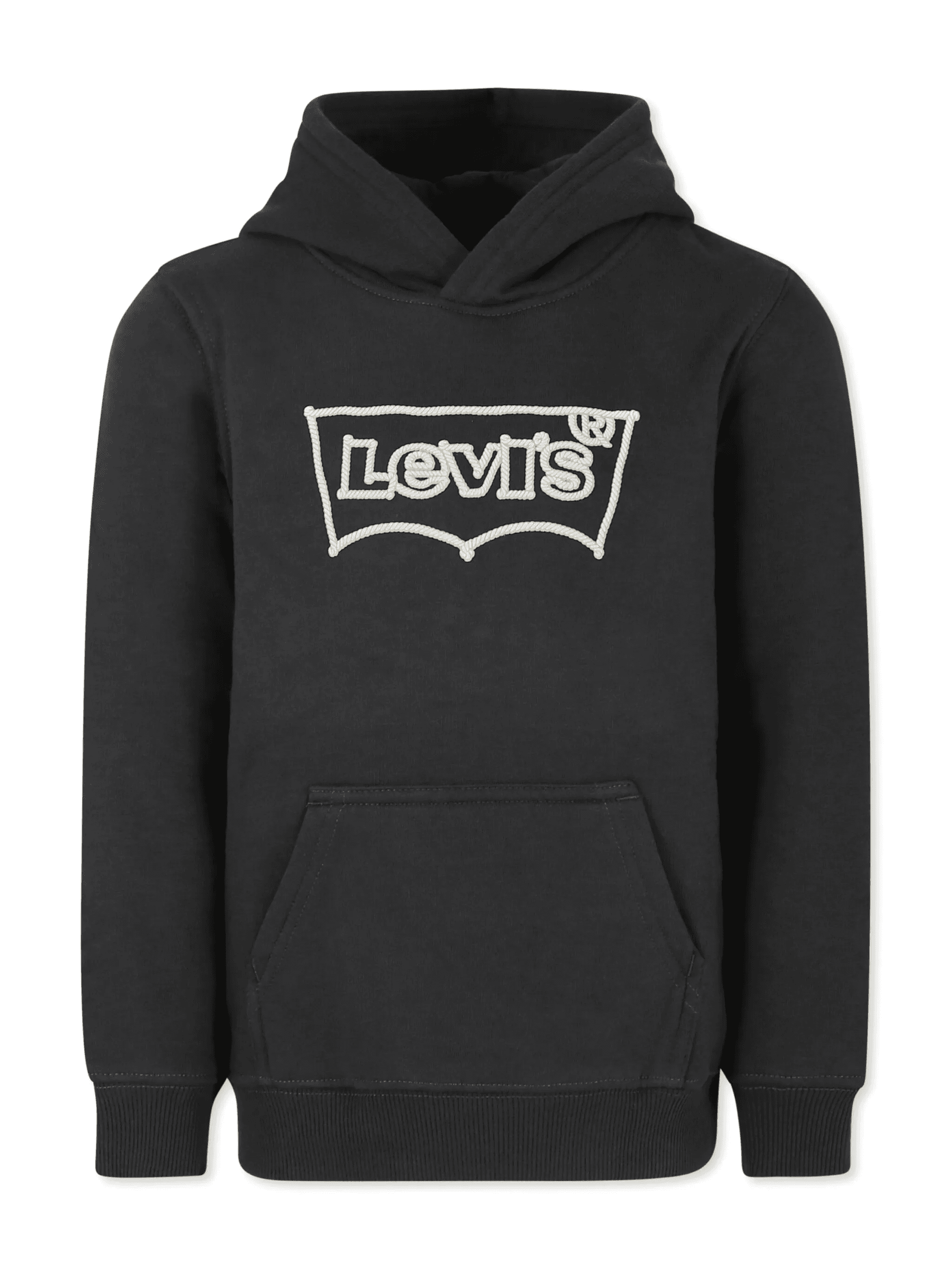 embroidered logo hoodie - Image 1