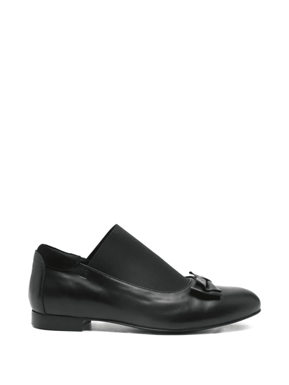 elastic bow-detail loafers - Image 1