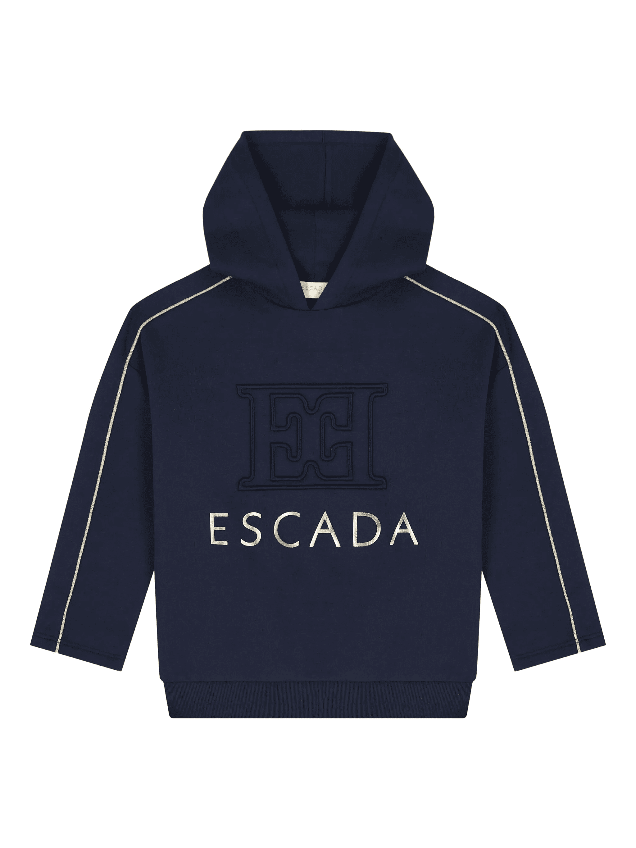 logo-embroidered hoodie - Image 1