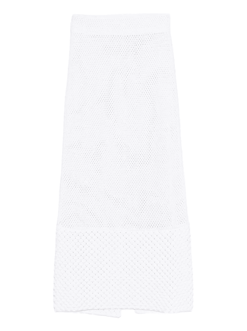 net stitch pearl trim skirt - Image 1