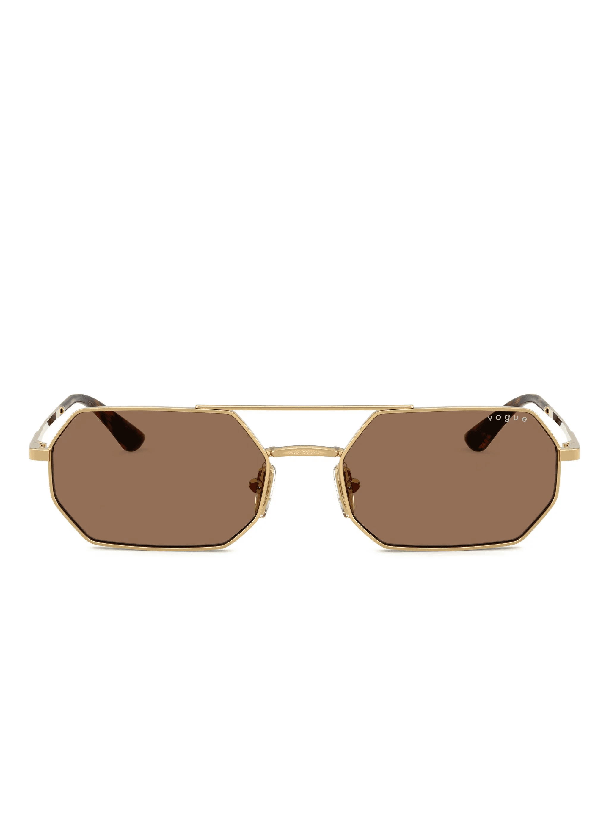 geometric-frame sunglasses - Image 1