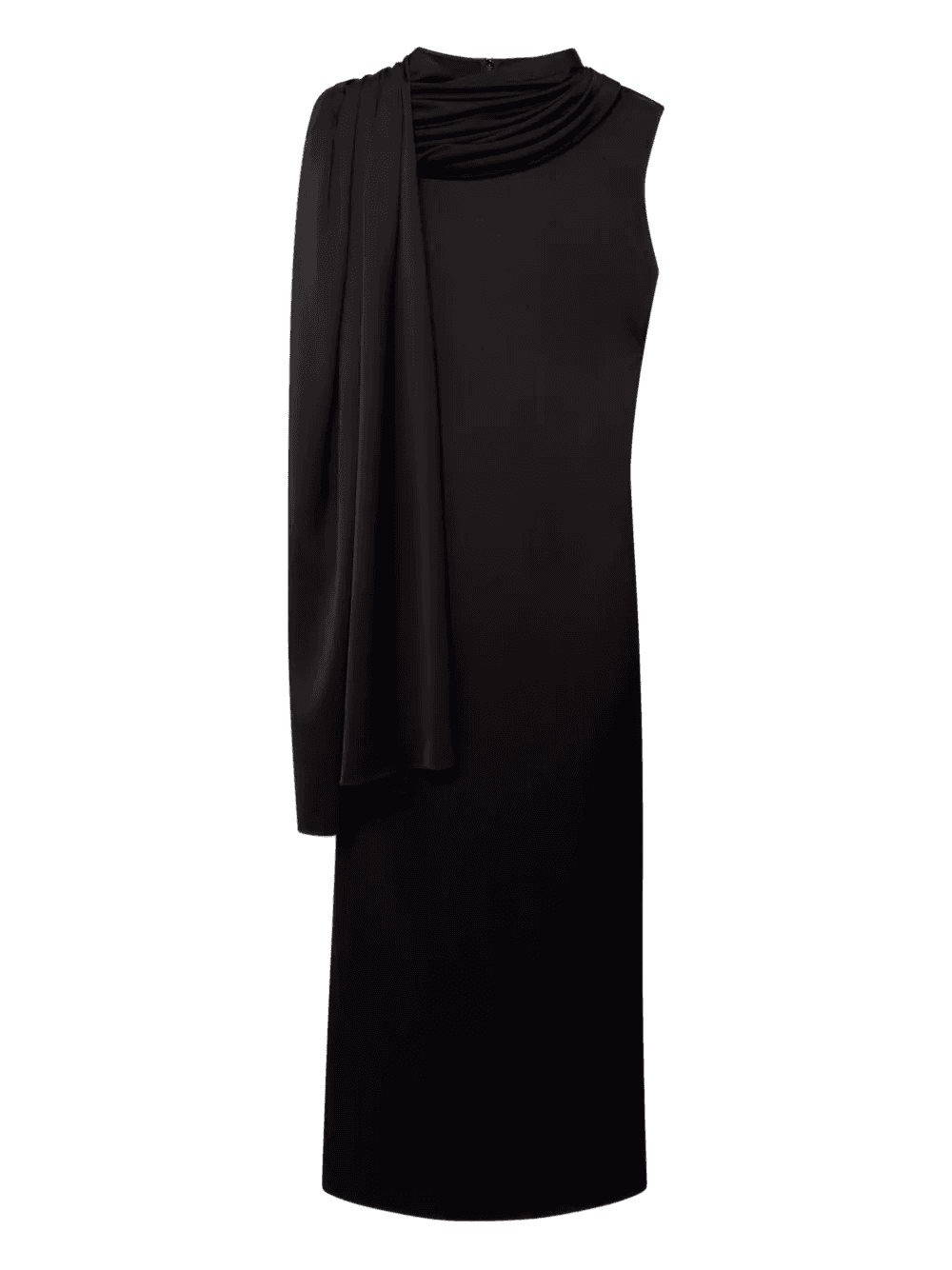 scarf-detail dress - Image 1