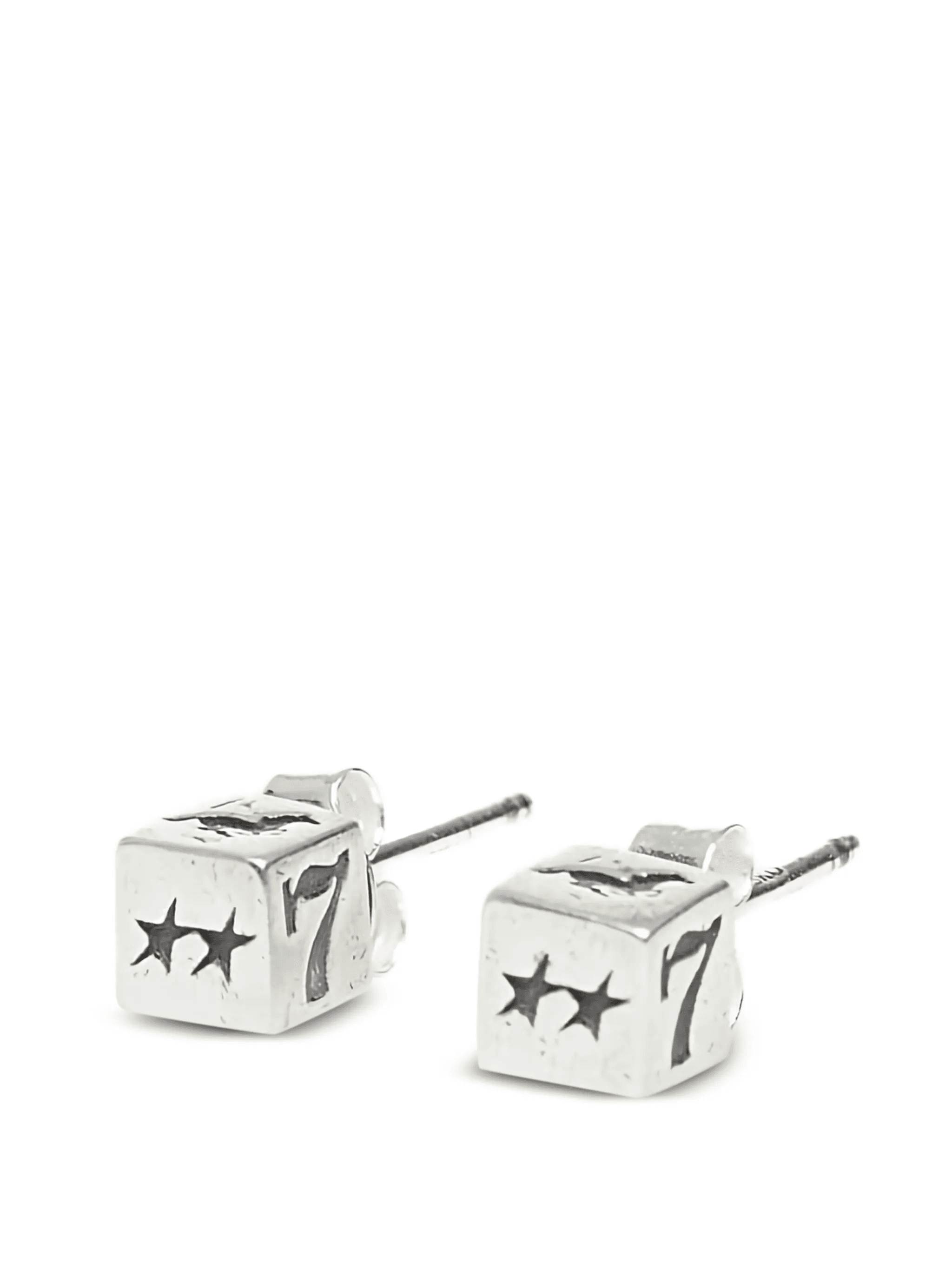 dice stud earrings - Image 1