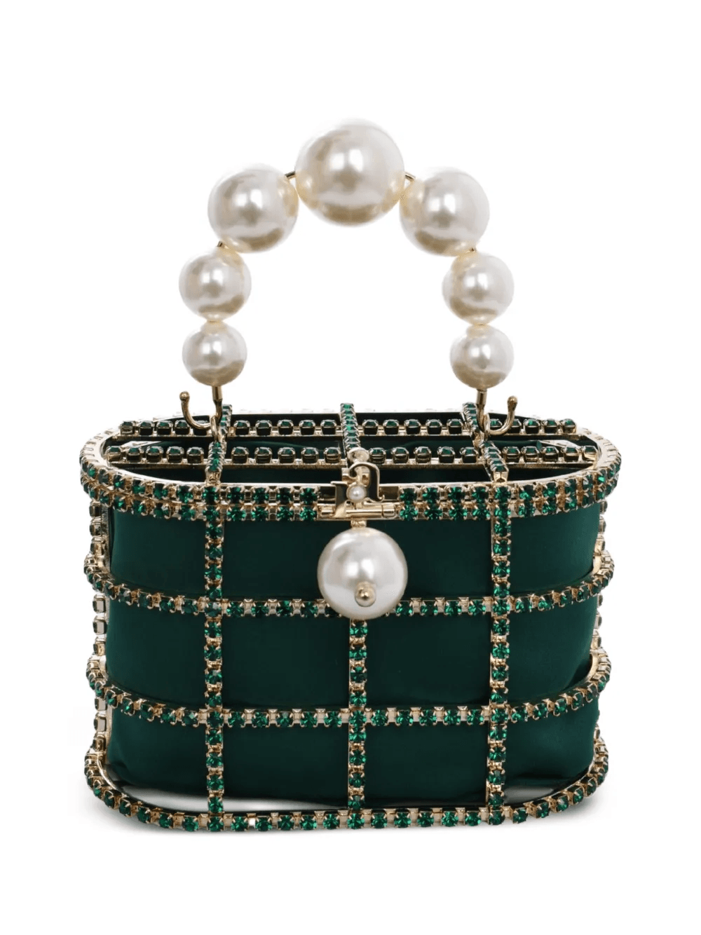 Holli pearl embellished mini bag - Image 1