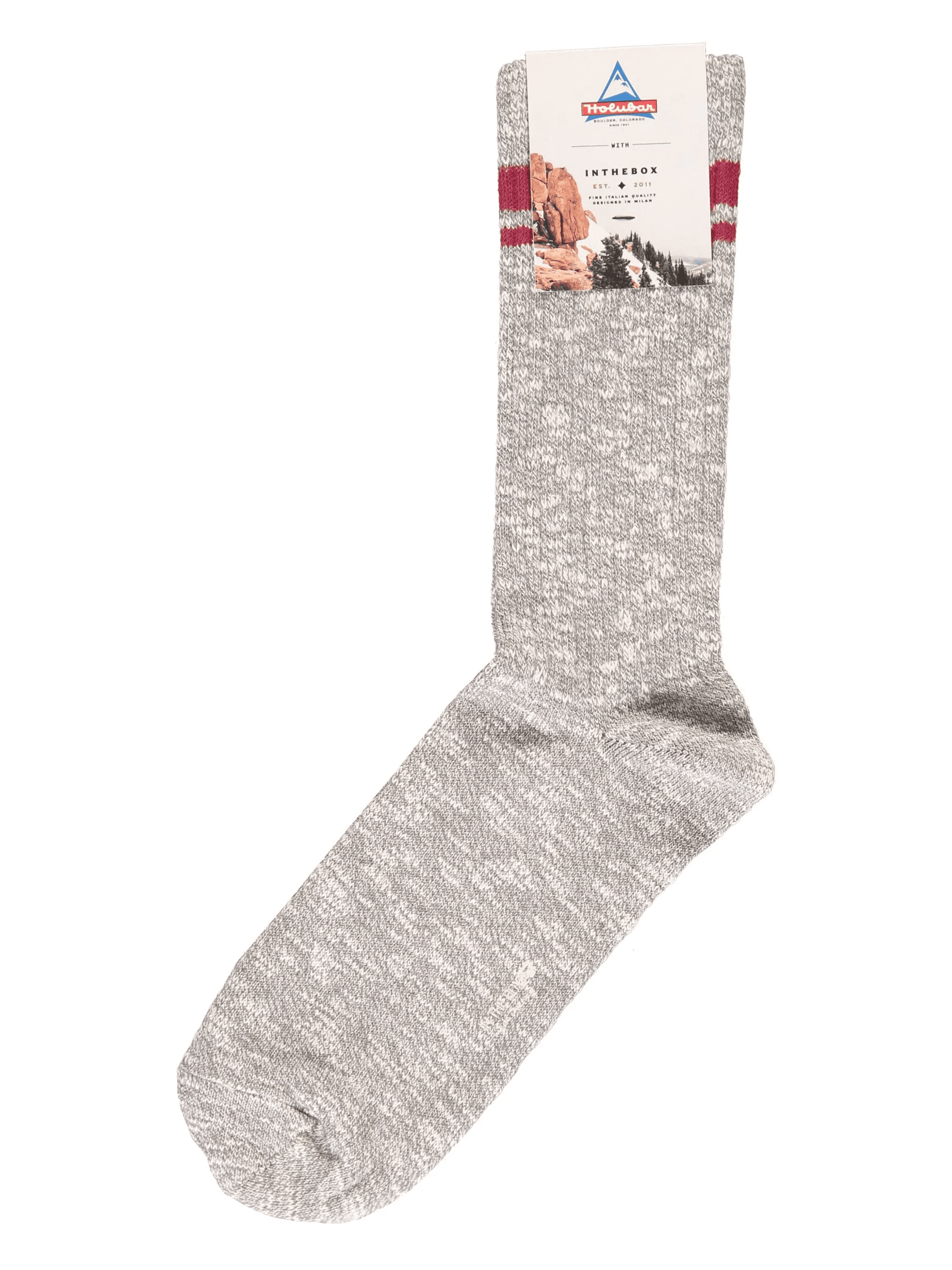 marl-knit socks - Image 1