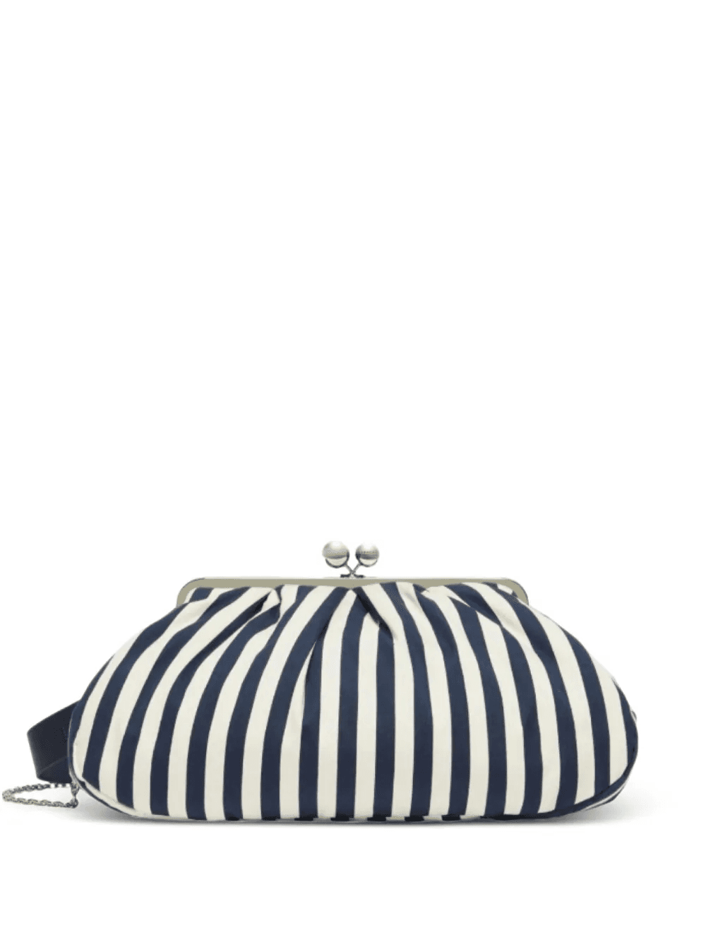 striped top handle shoulder bag - Image 1