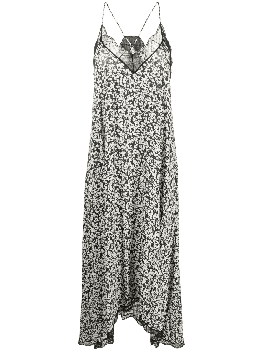 Risty floral-print midi dress - Image 1