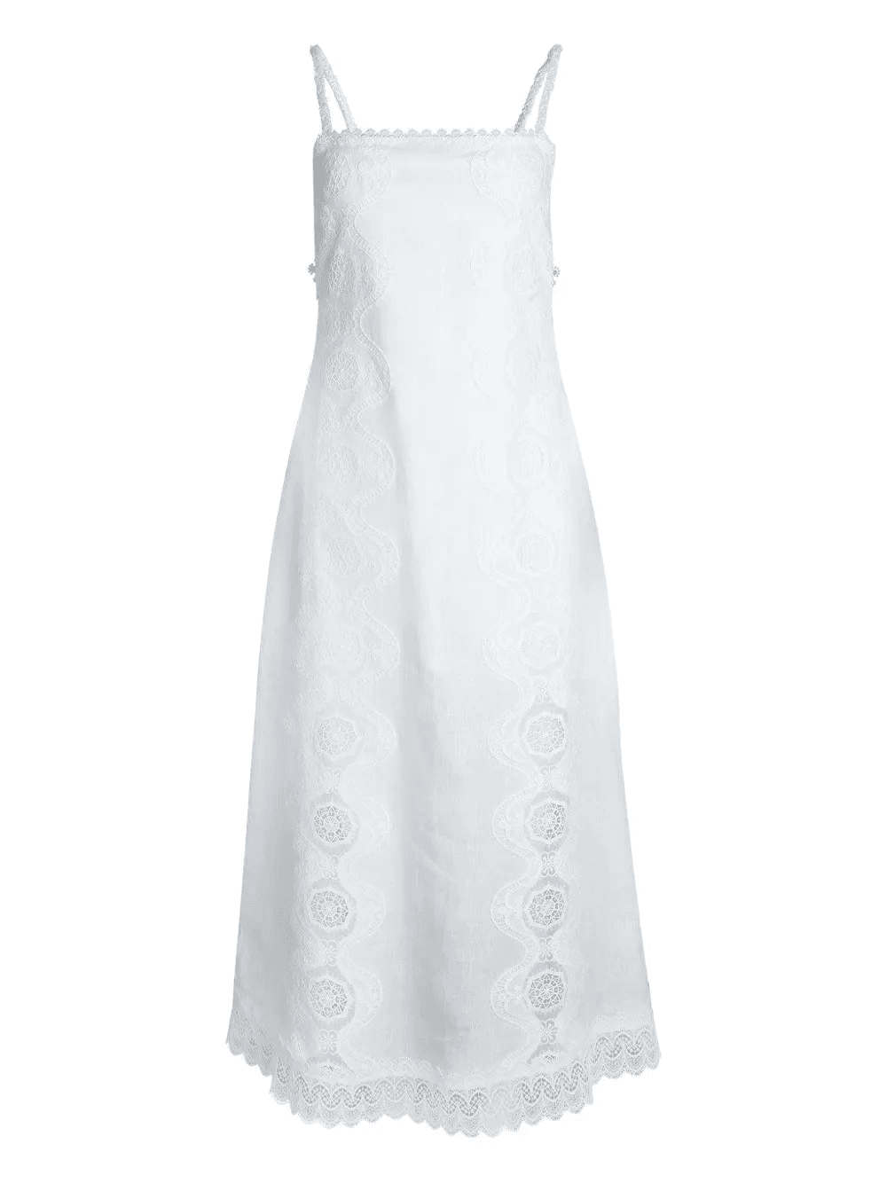 Rocio lace-detailing maxi dress - Image 1