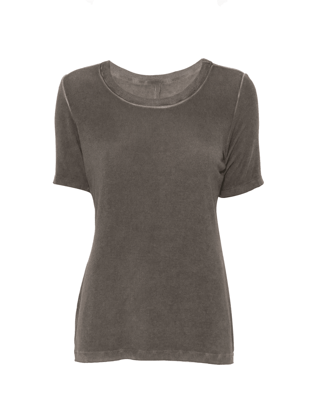 ribbed T-shirt - Image 1